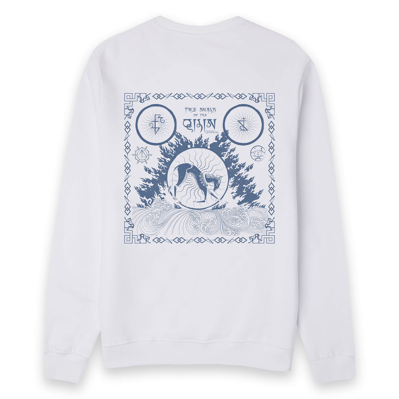 

Animali Fantastici Felpa Simboli Qilin - Bianco - XXL