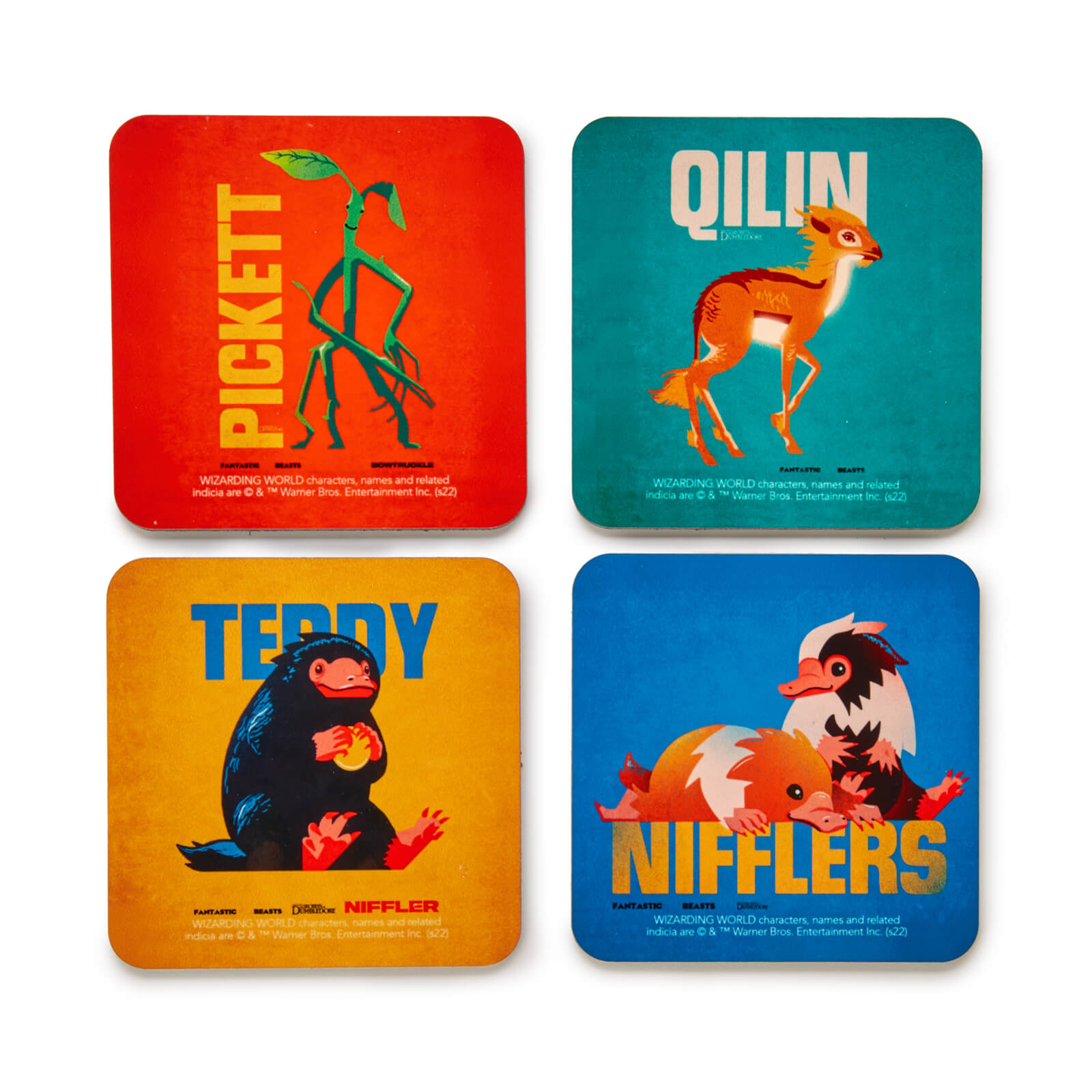 

Decorsome x Animali Fantastici Set di Sottobicchieri Creature
