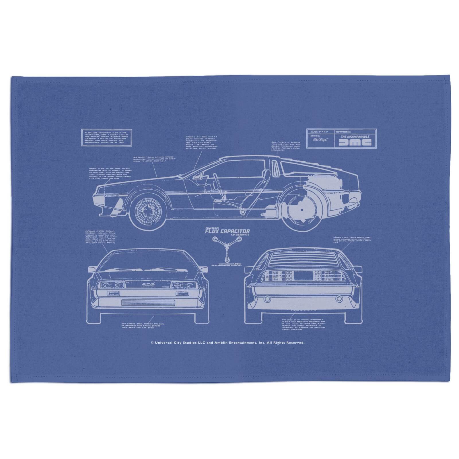 

Back To The Future Deloreon Schematic Tea Towel