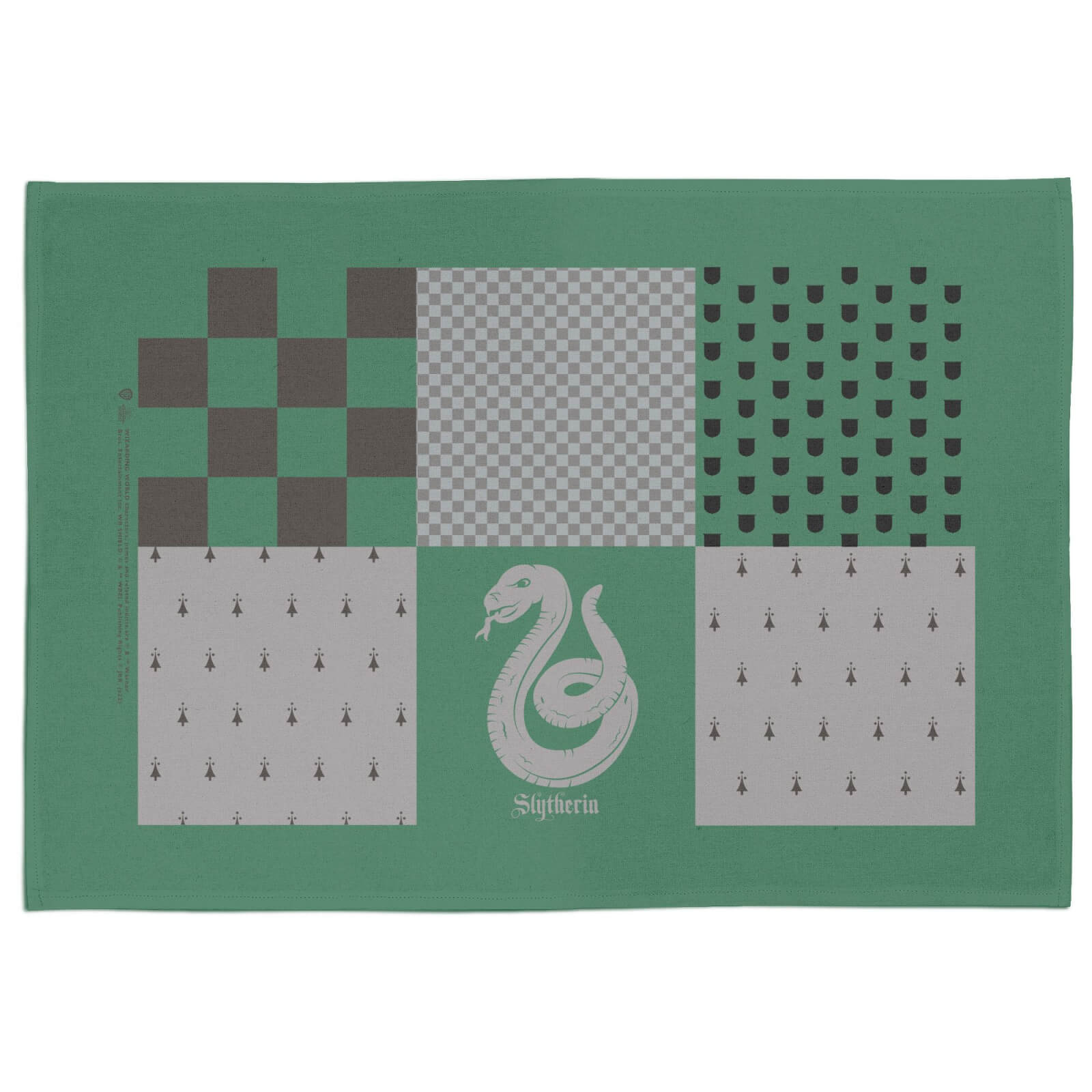 

Harry Potter Slytherin House Tea Towel