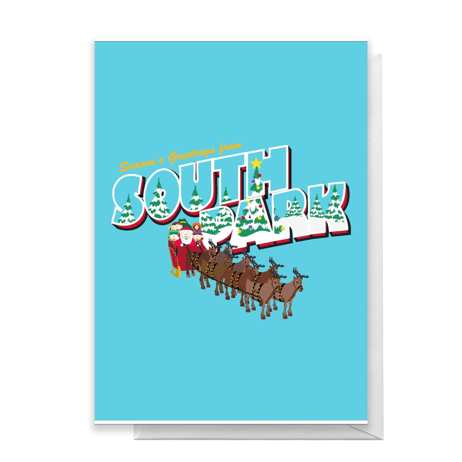 

South Park Seasons Greetings Greetings Card - Standard Card