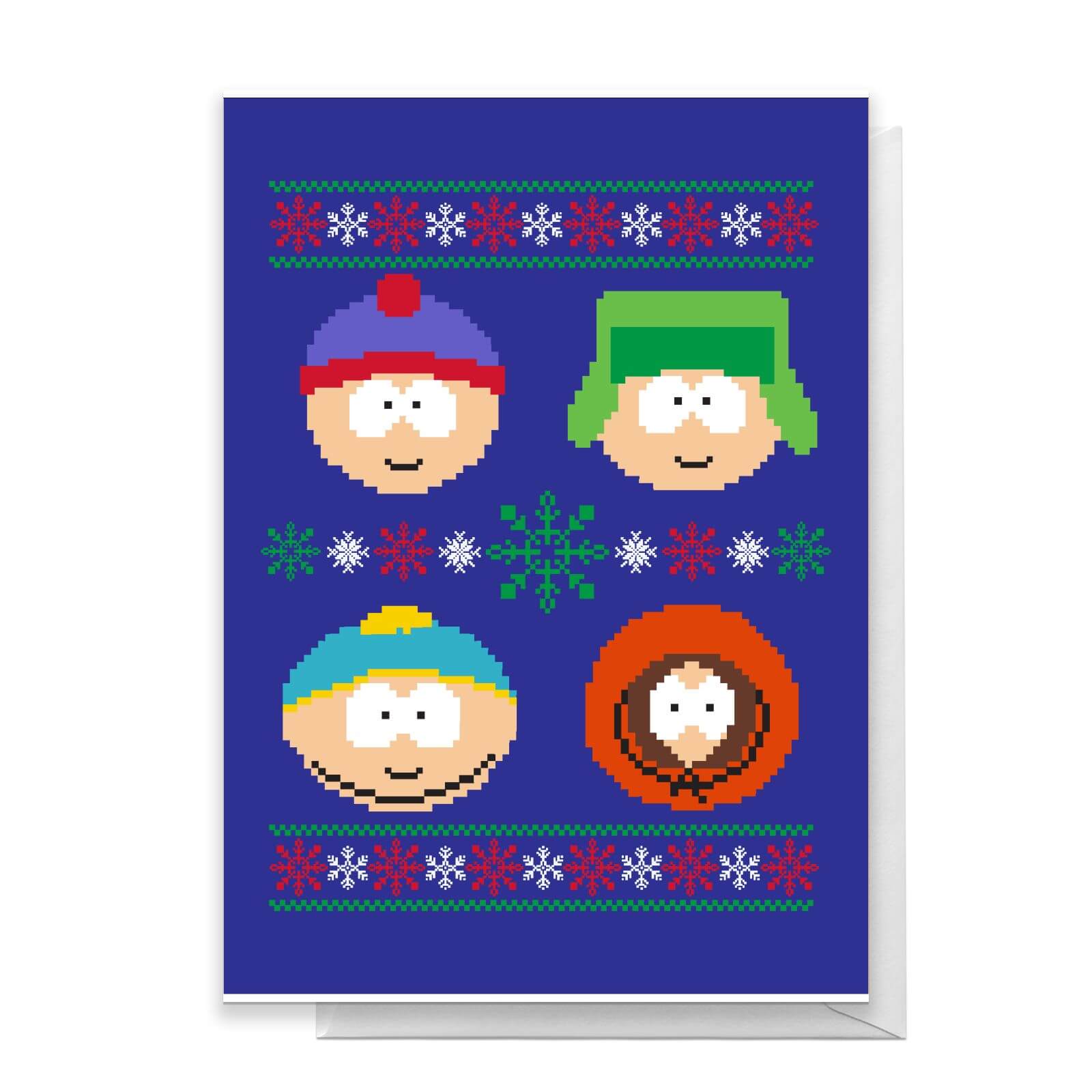 

South Park Christmas Characters Greetings Card - Standard Card