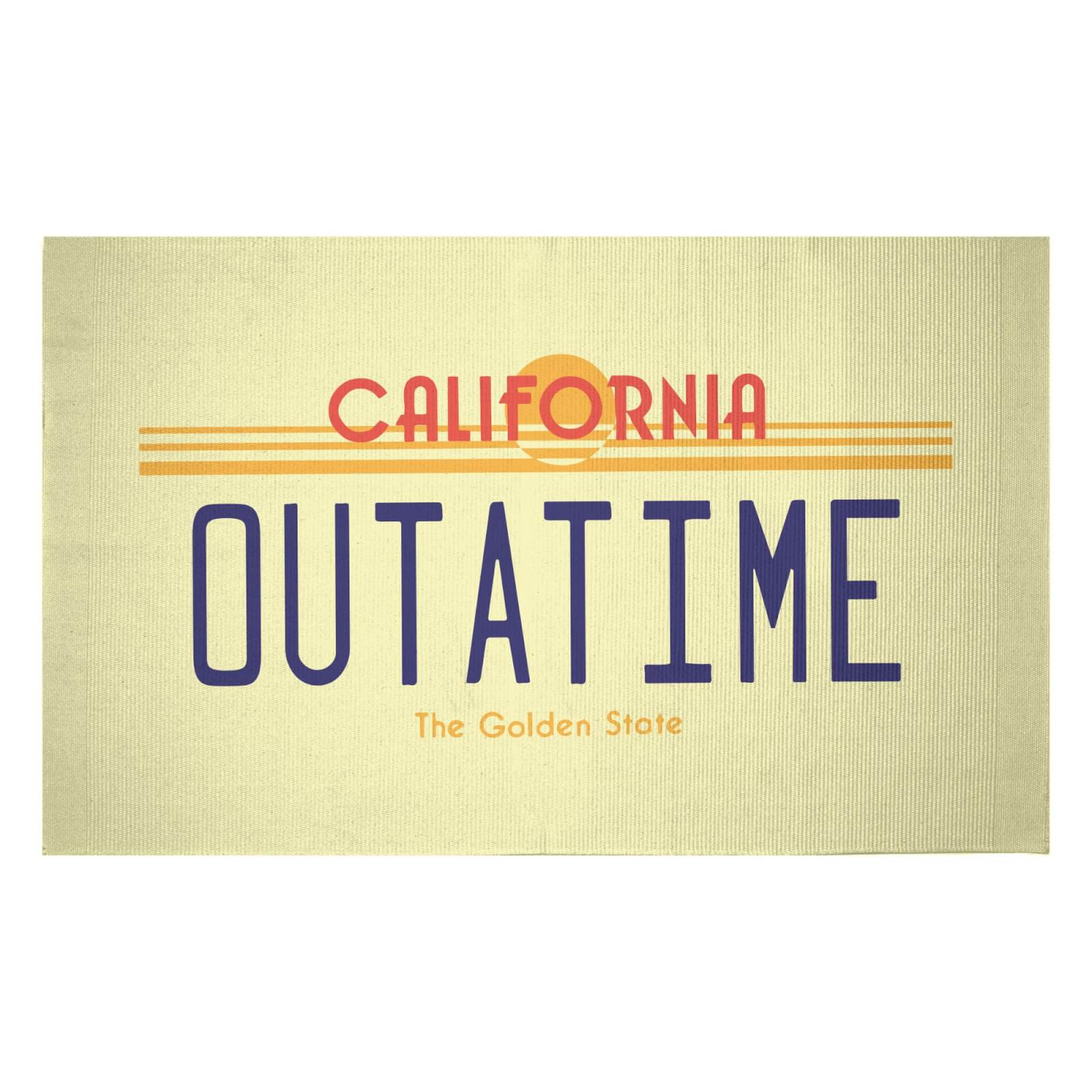 

Back To The Future Outtatime Woven Rug - Small