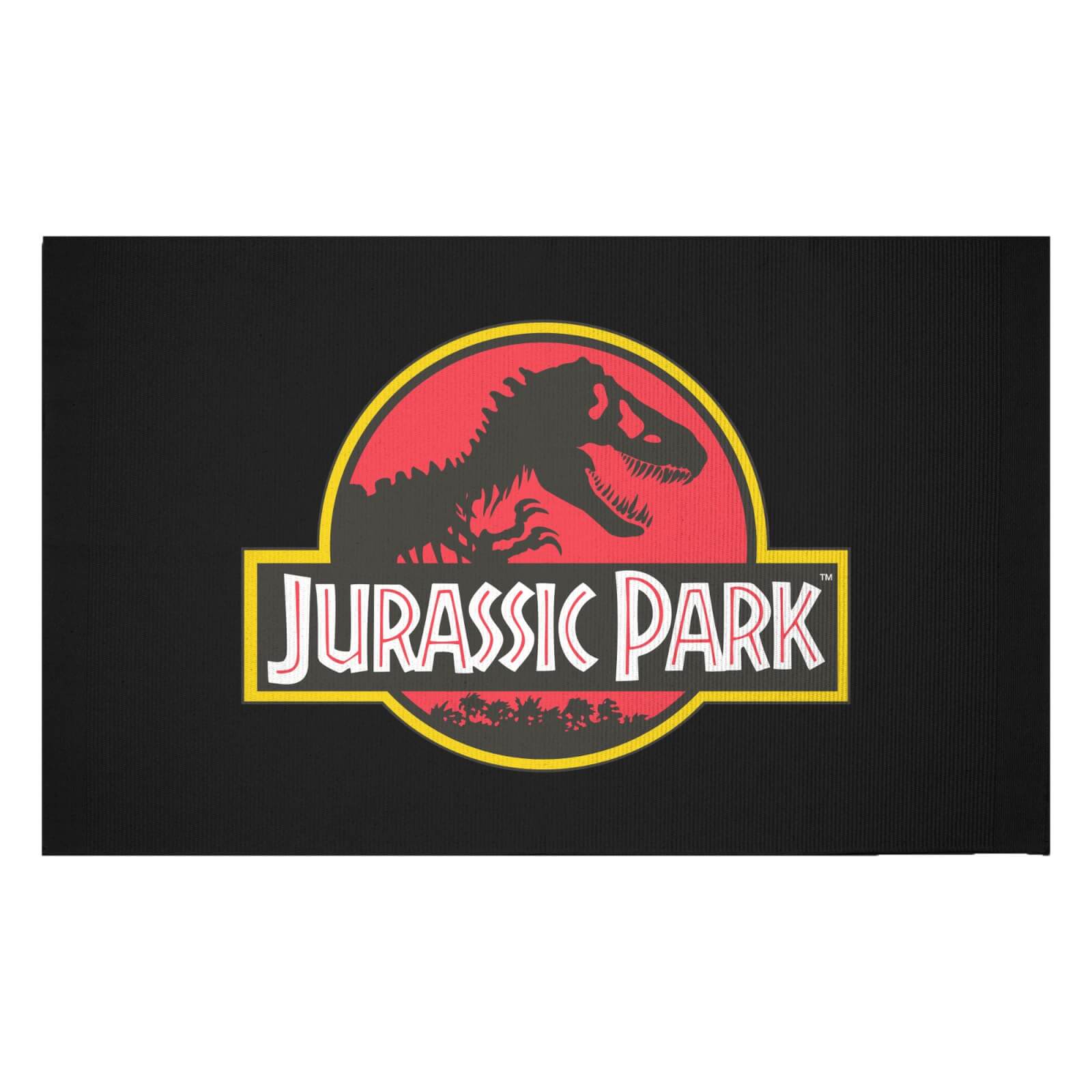 Jurassic Park Logo Woven Rug - Small