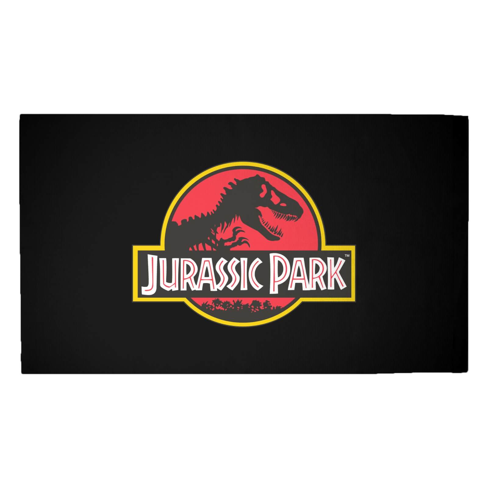 Jurassic Park Logo Woven Rug - Medium