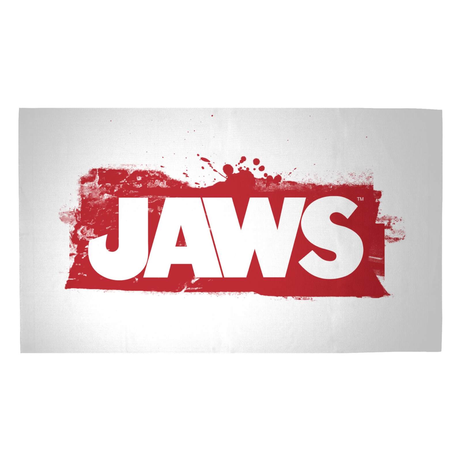 Jaws Logo Woven Rug - Medium