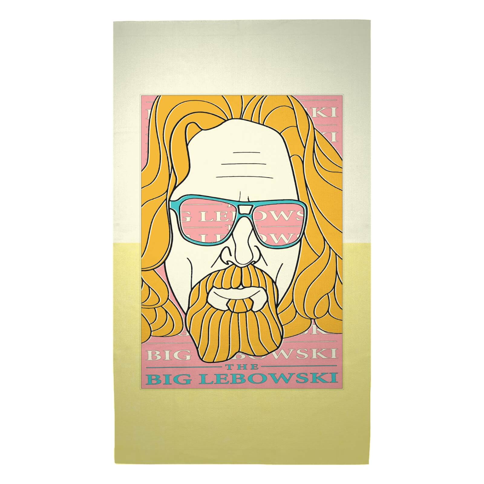 Big Lebowski Dude Portrait Woven Rug - Medium