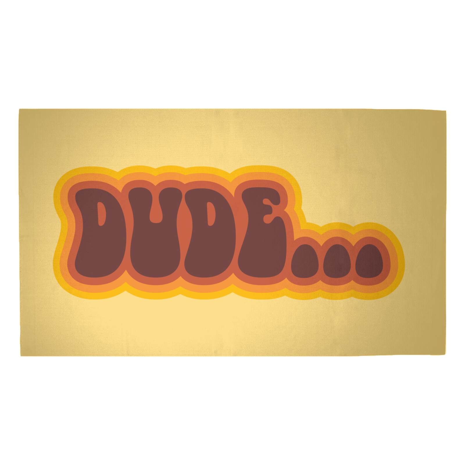 

Big Lebowski Dude... Woven Rug - Medium