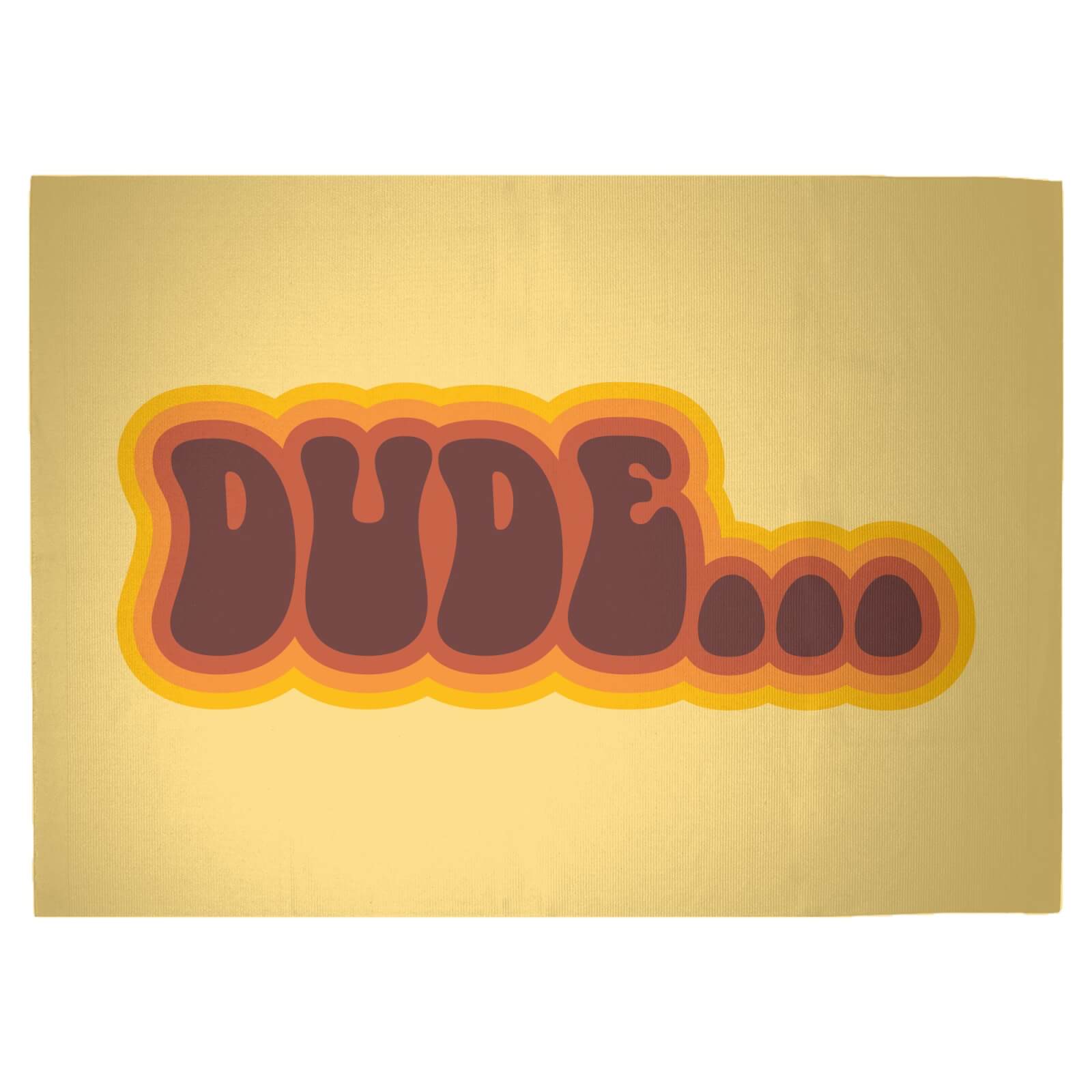 Big Lebowski Dude... Woven Rug - Large