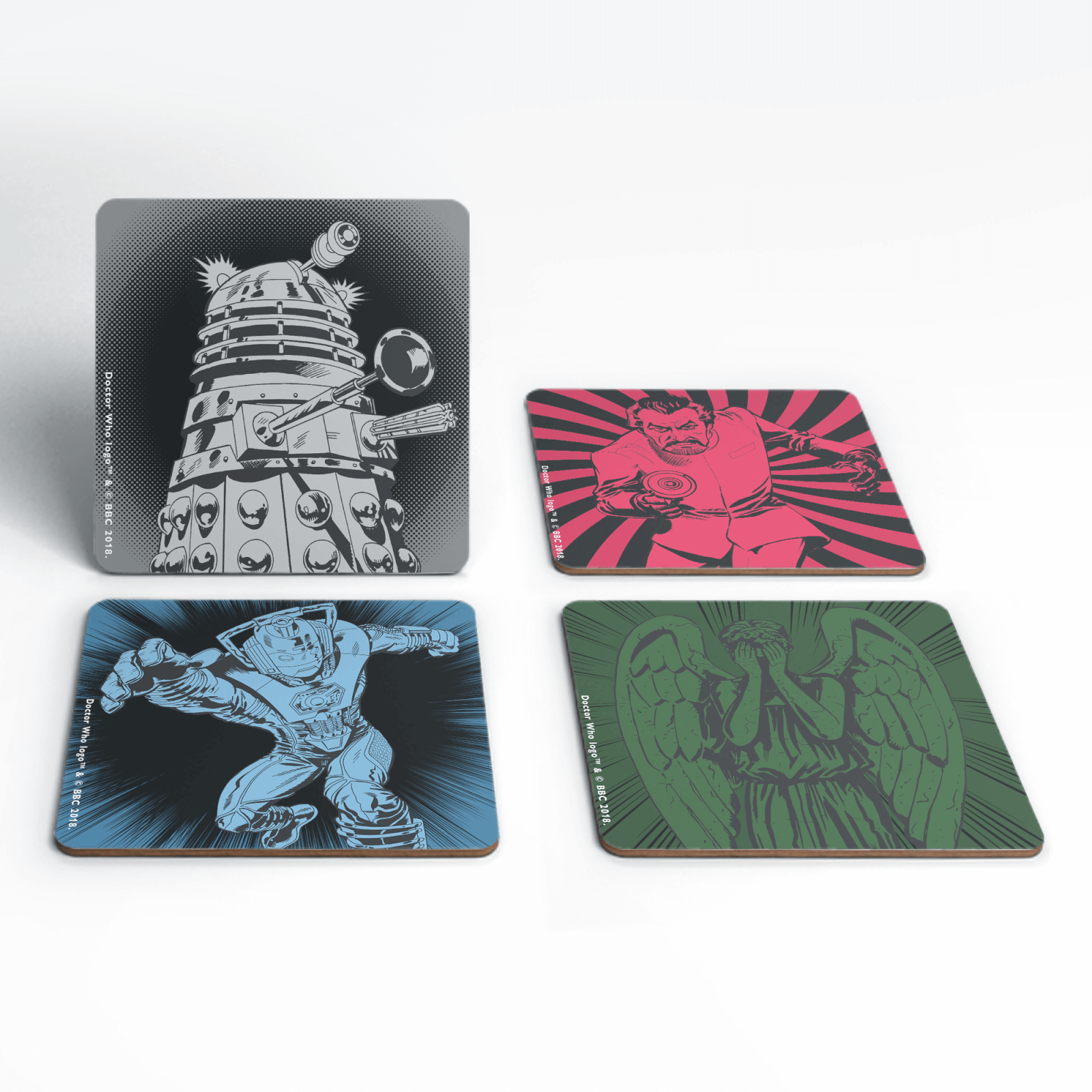 

Doctor Who Iconic Monster Coaster Set