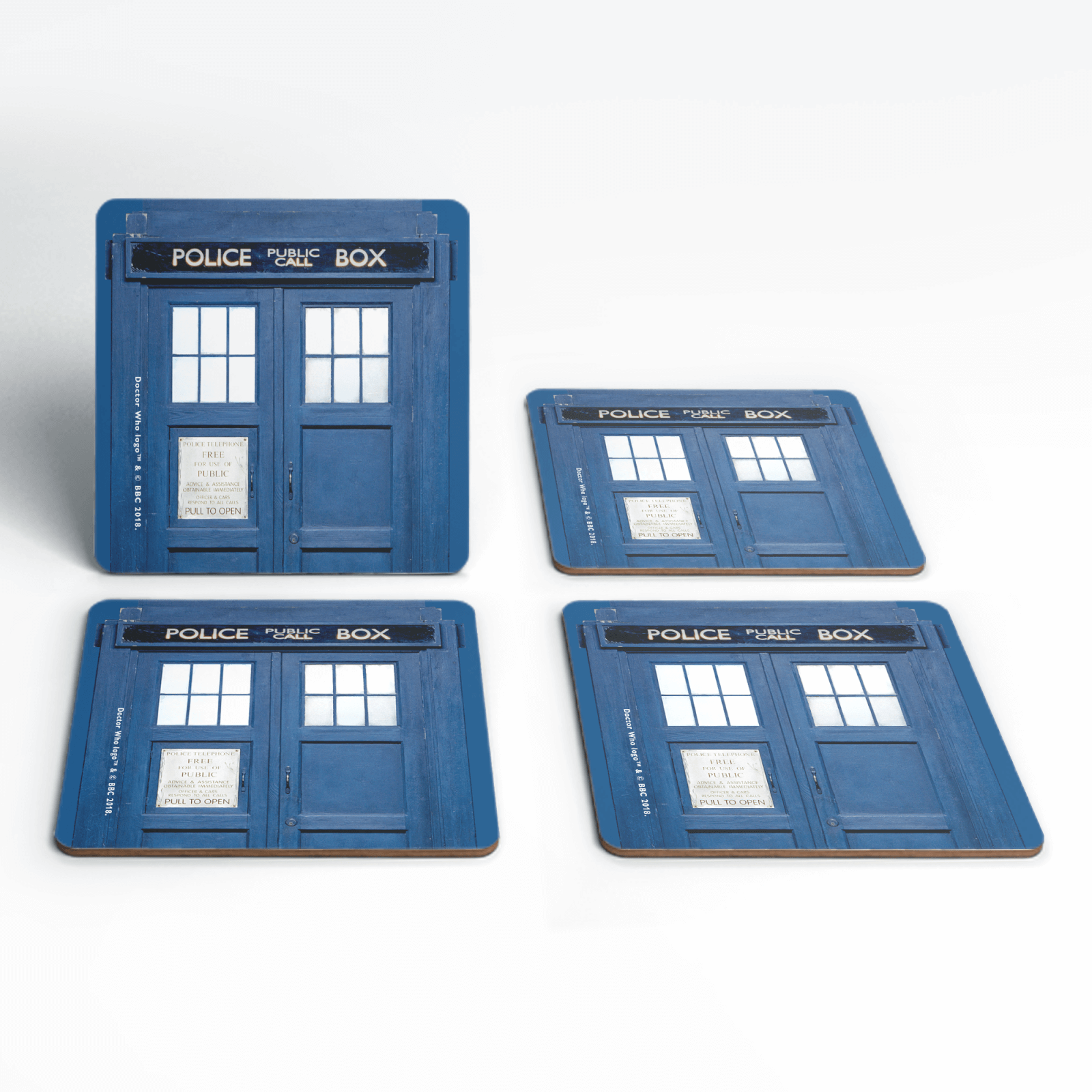 

Doctor Who Tardis Coaster Set