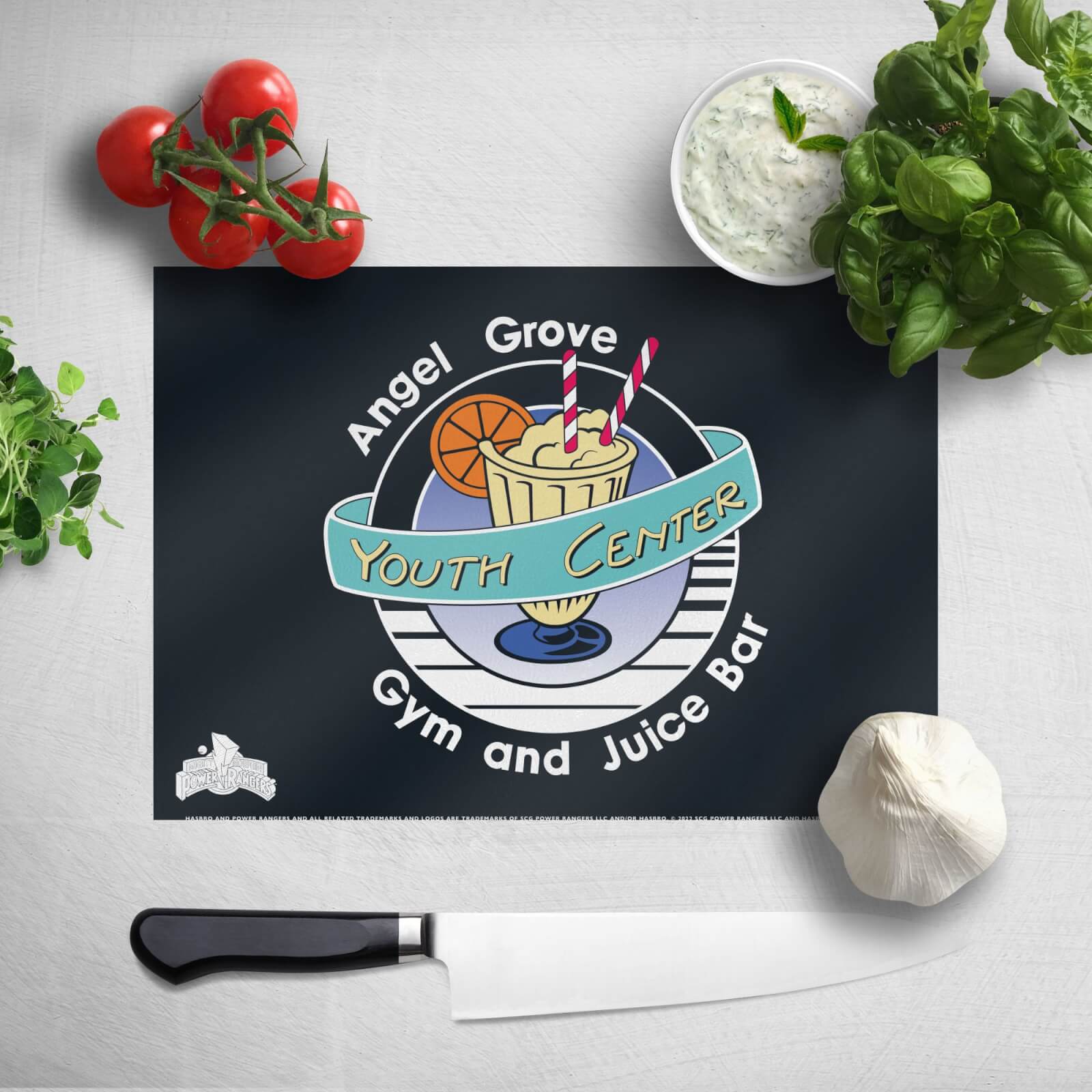 

Power Rangers Angel Grove Youth Center Chopping Board
