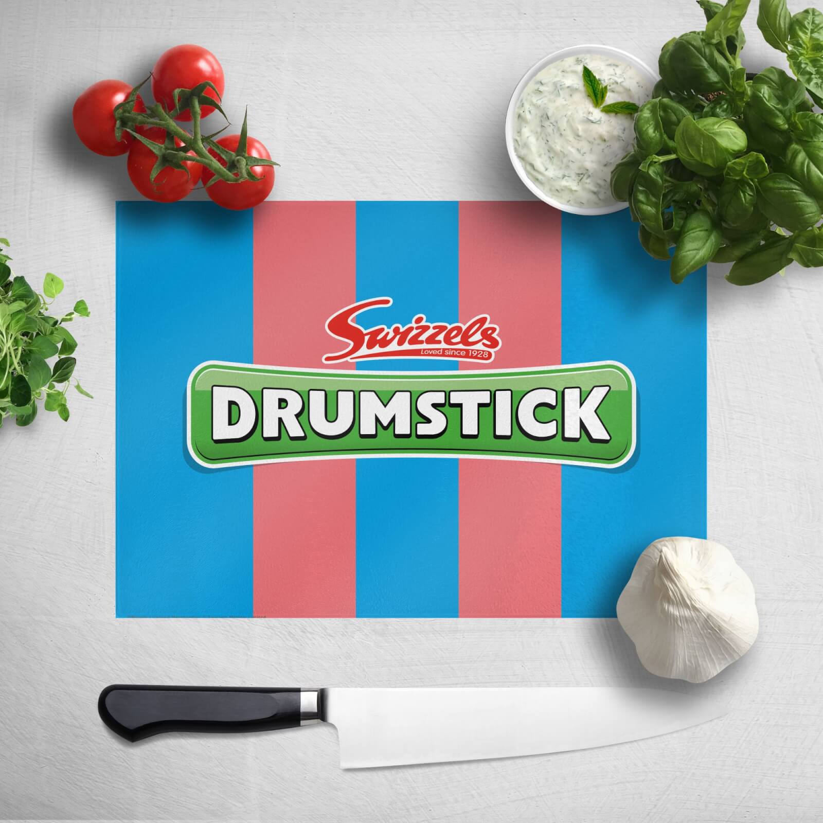 

Swizzels Drumstick Blue & Pink Chopping Board