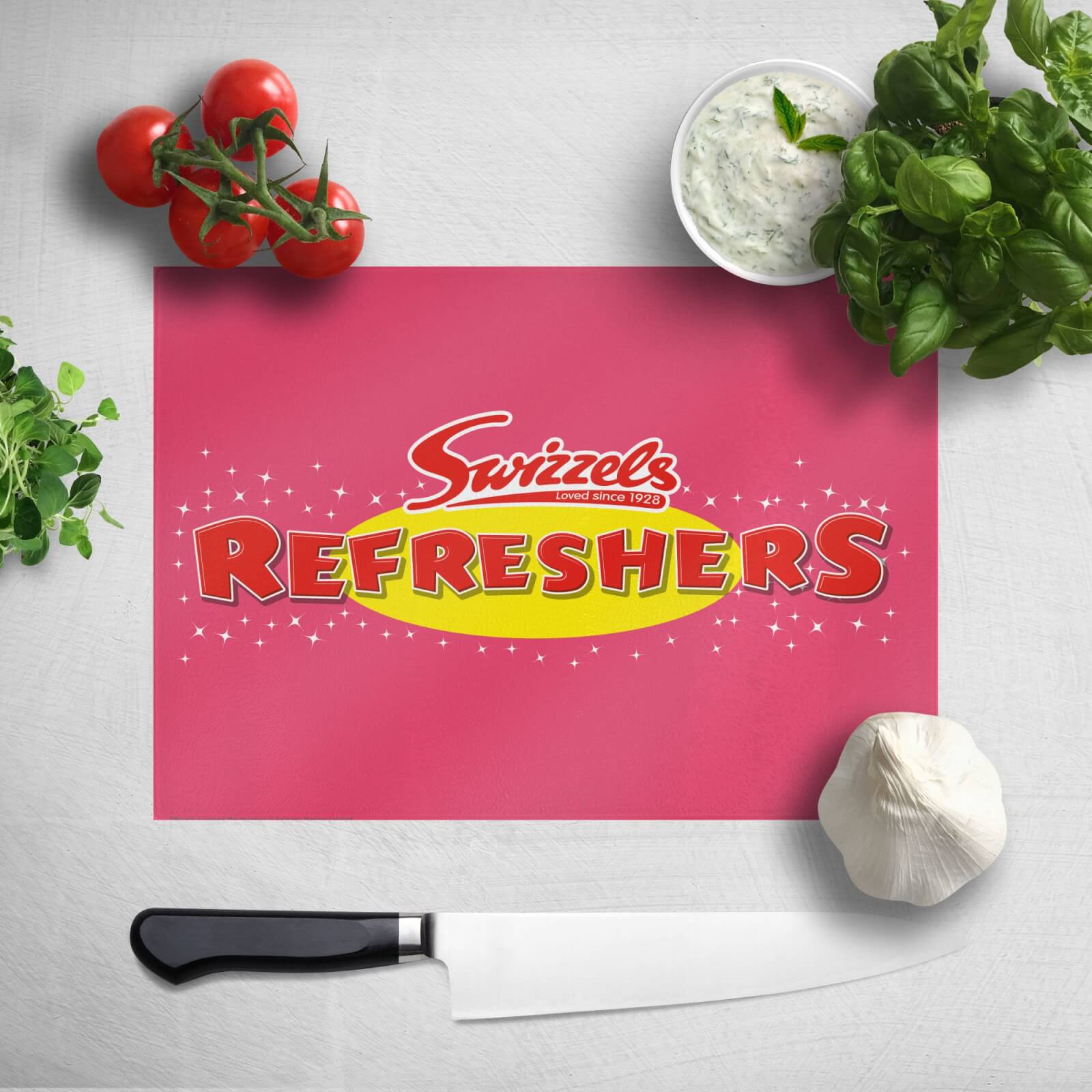 

Swizzels Refreshers Pink Chopping Board
