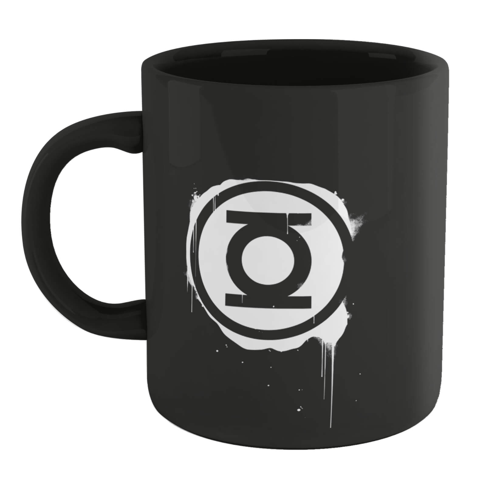 Green Lantern Graffiti Mug – Black