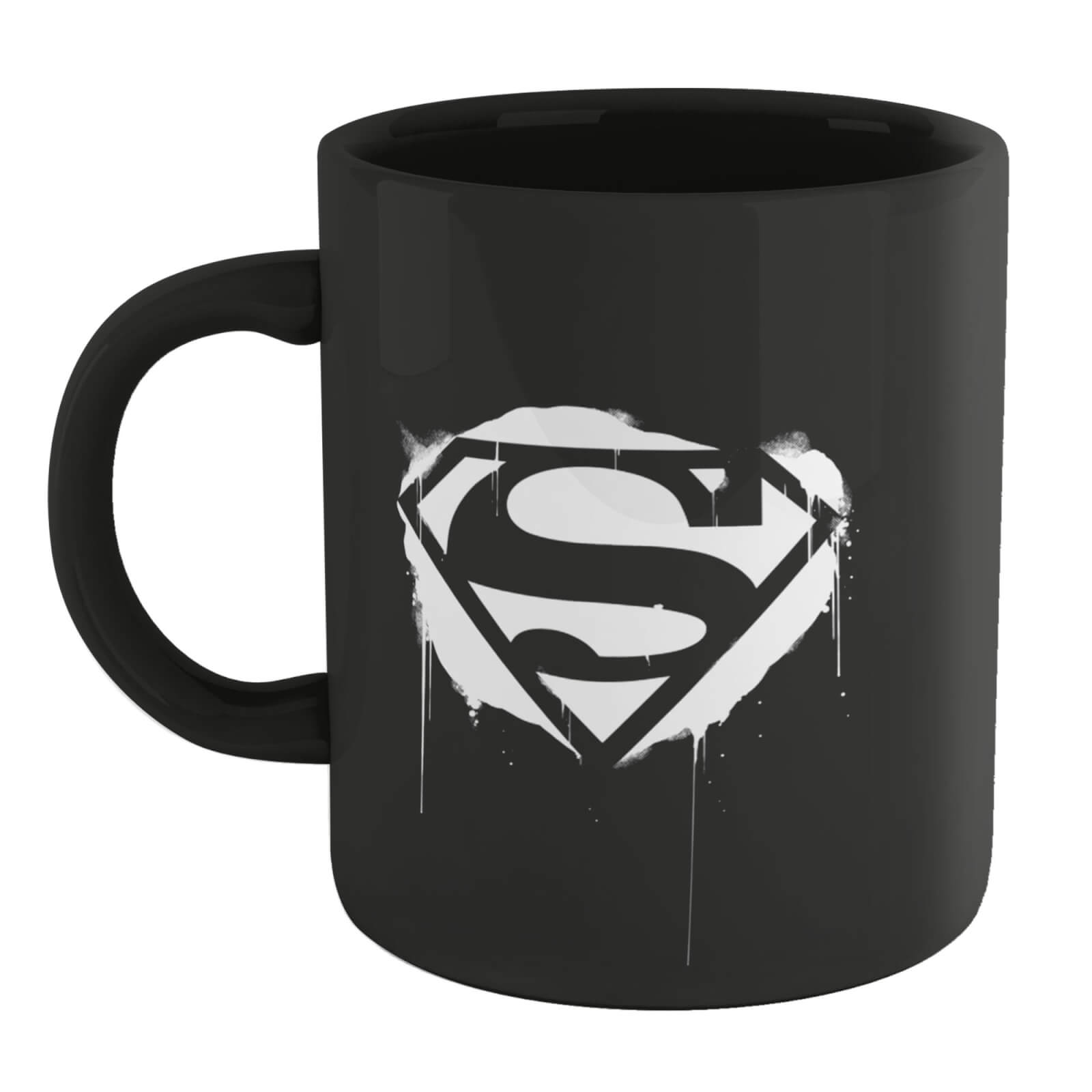 Superman Superman Graffiti Mug – Black