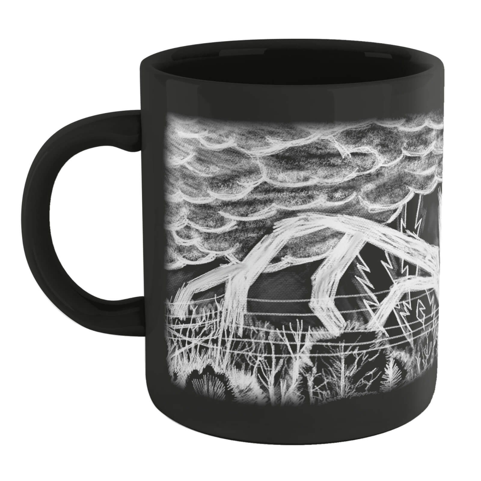 

Stranger Things Mind Flayer Drawing Mug - Black