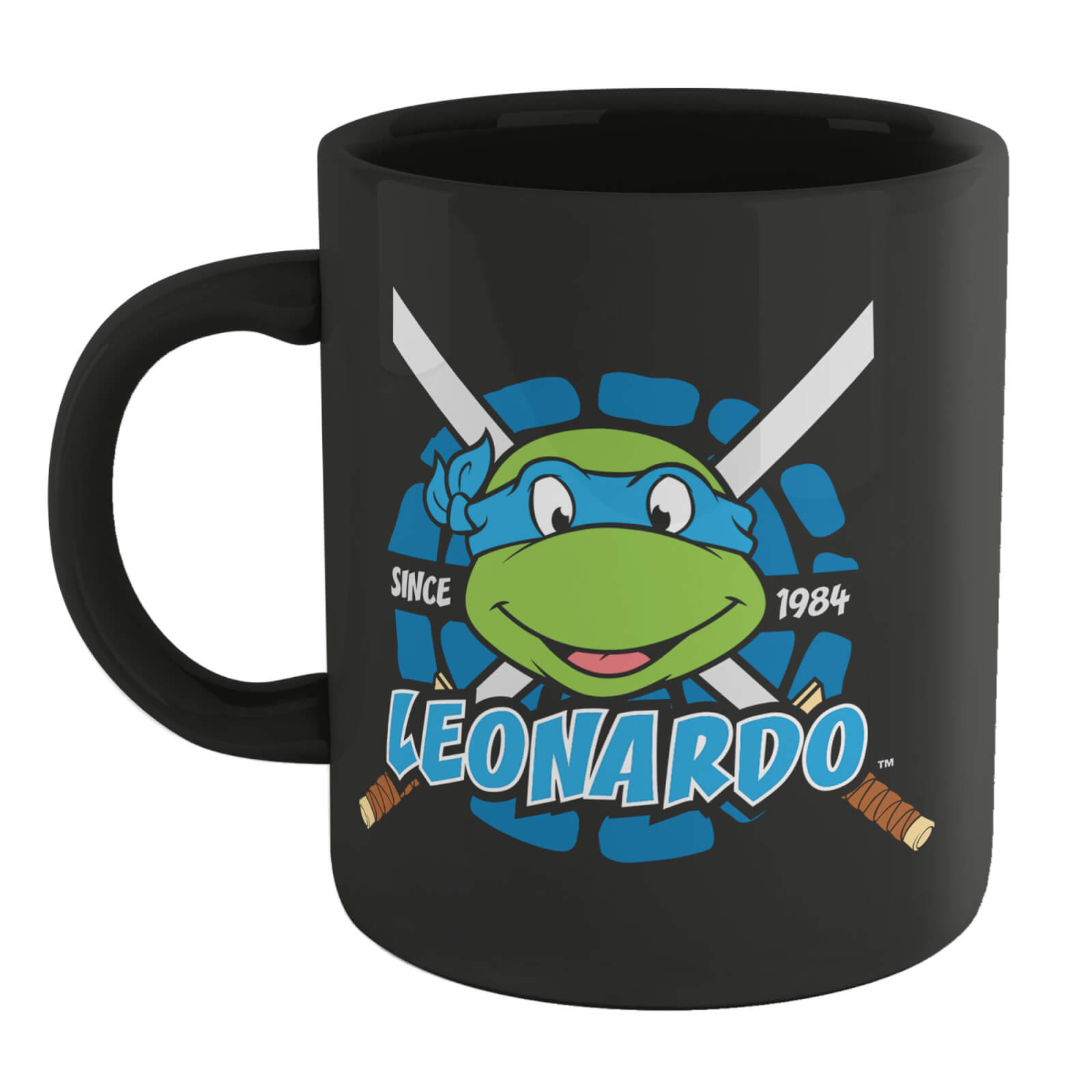 Teenage Mutant Ninja Turtles Leonardo Mug – Black