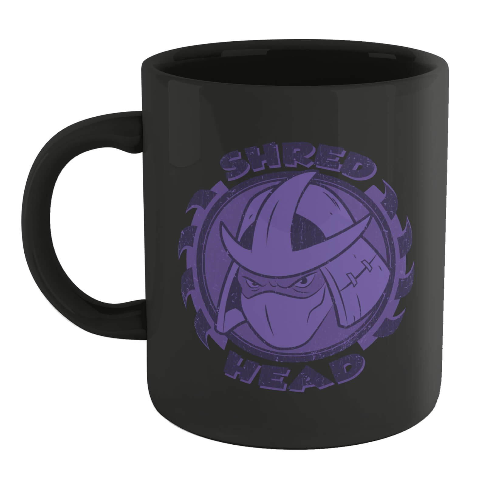 Teenage Mutant Ninja Turtles Shred Head Mug – Black