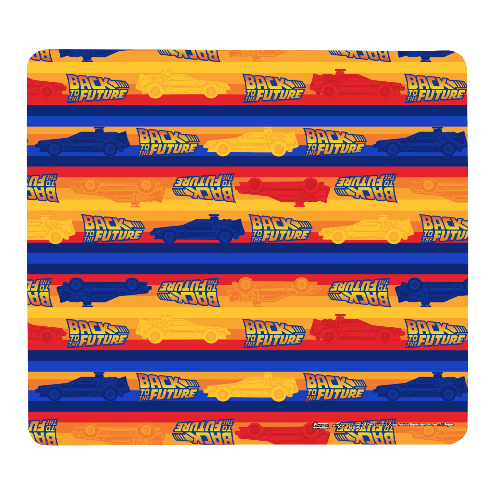 Back To The Future Retro Gaming Mouse Mat - Small