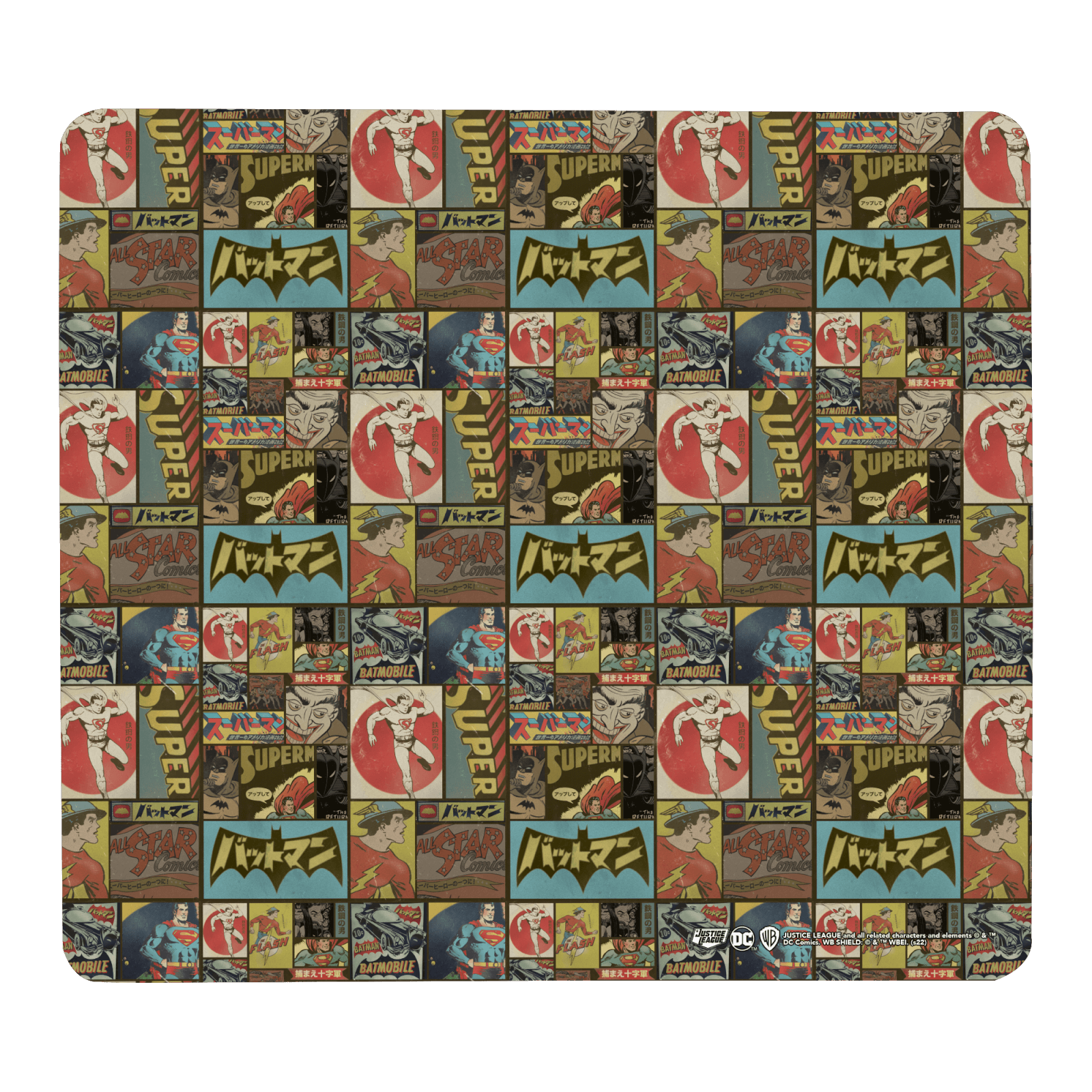 

Justice League Vintage Tapis de Souris Gaming - Small