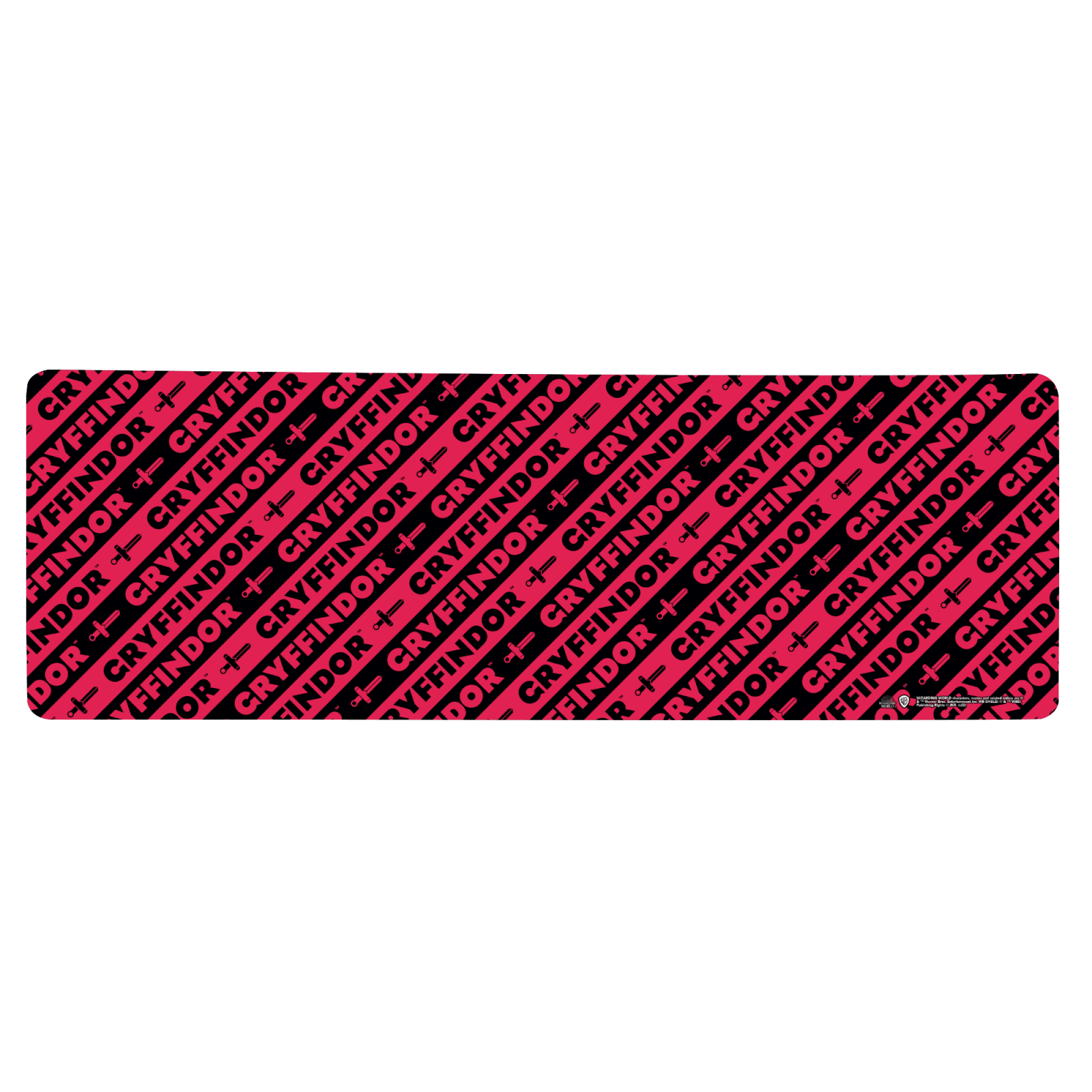 Harry Potter Gryffindor Pattern Gaming Mouse Mat - Medium