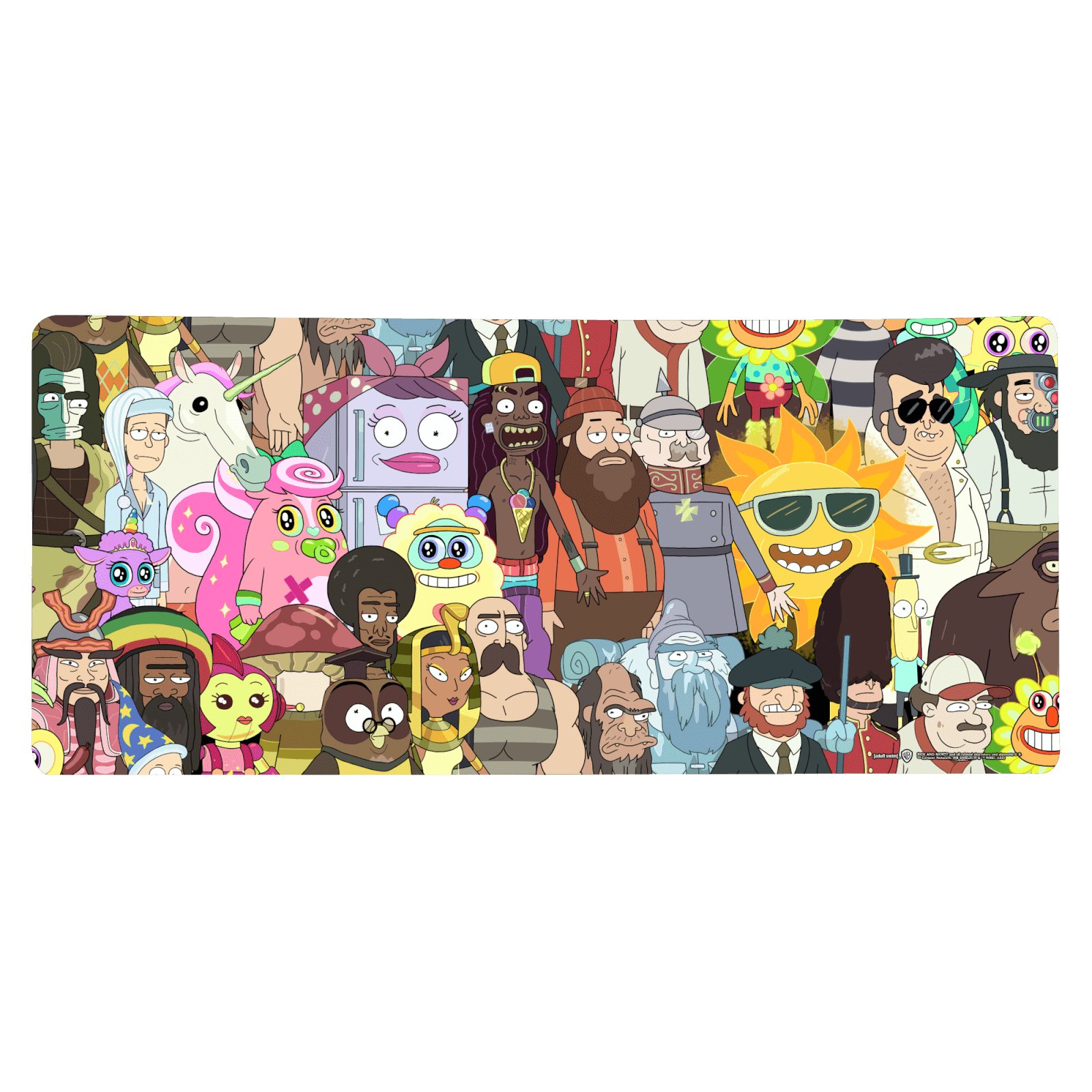 

Rick et Morty Parasites Tapis de Souris Gaming - Large