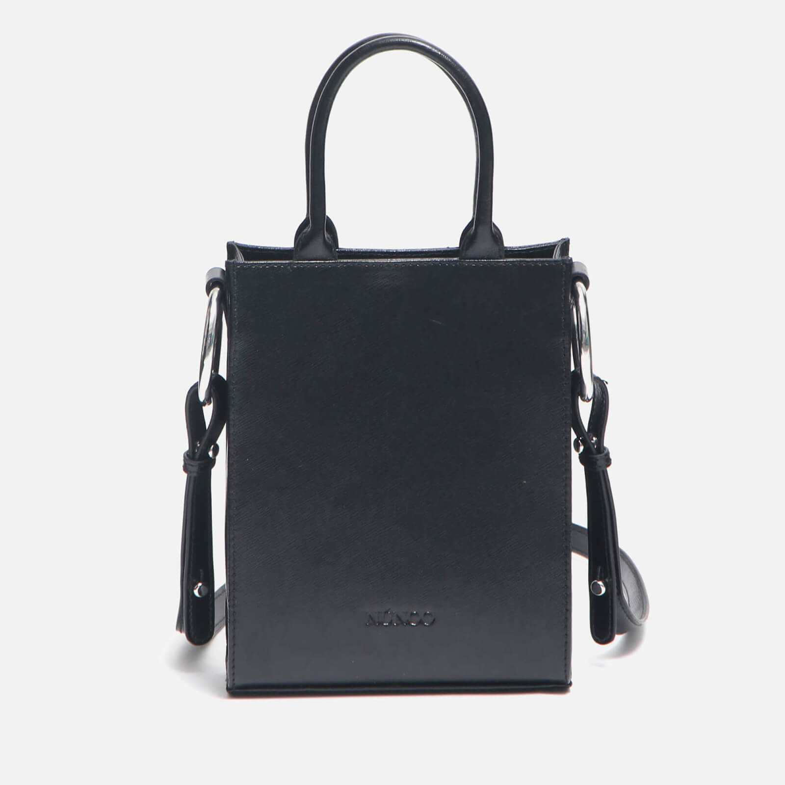Nunoo Women's Florence Moonbag Mini Tote Bag - Black