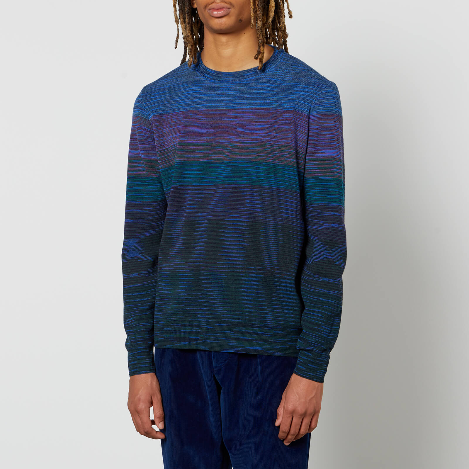 Missoni Striped Space-Dyed Wool Jumper - IT 48/M