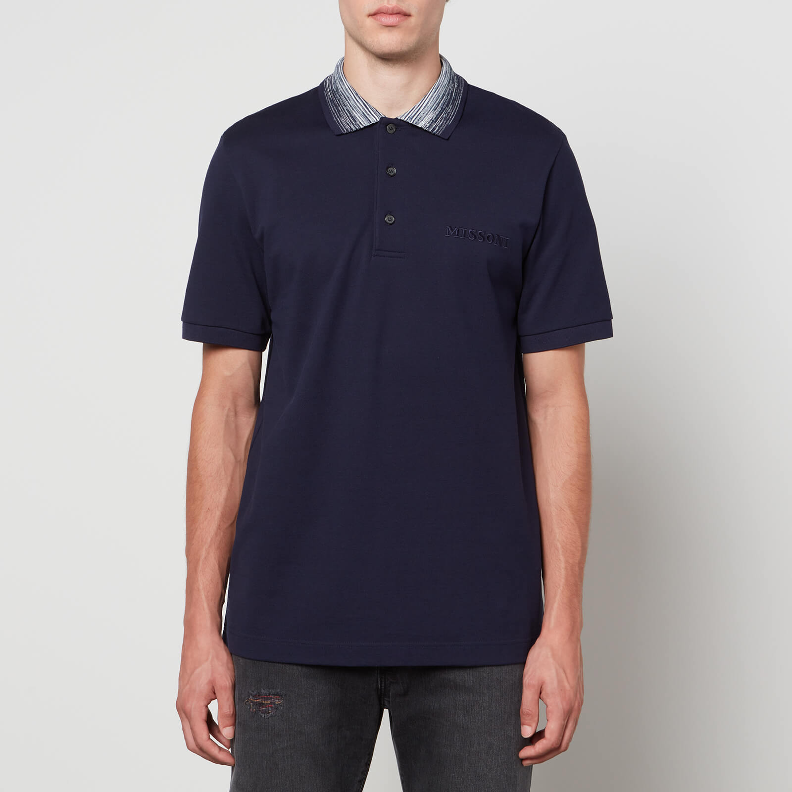 Missoni Cotton-Piqué Polo Shirt - S