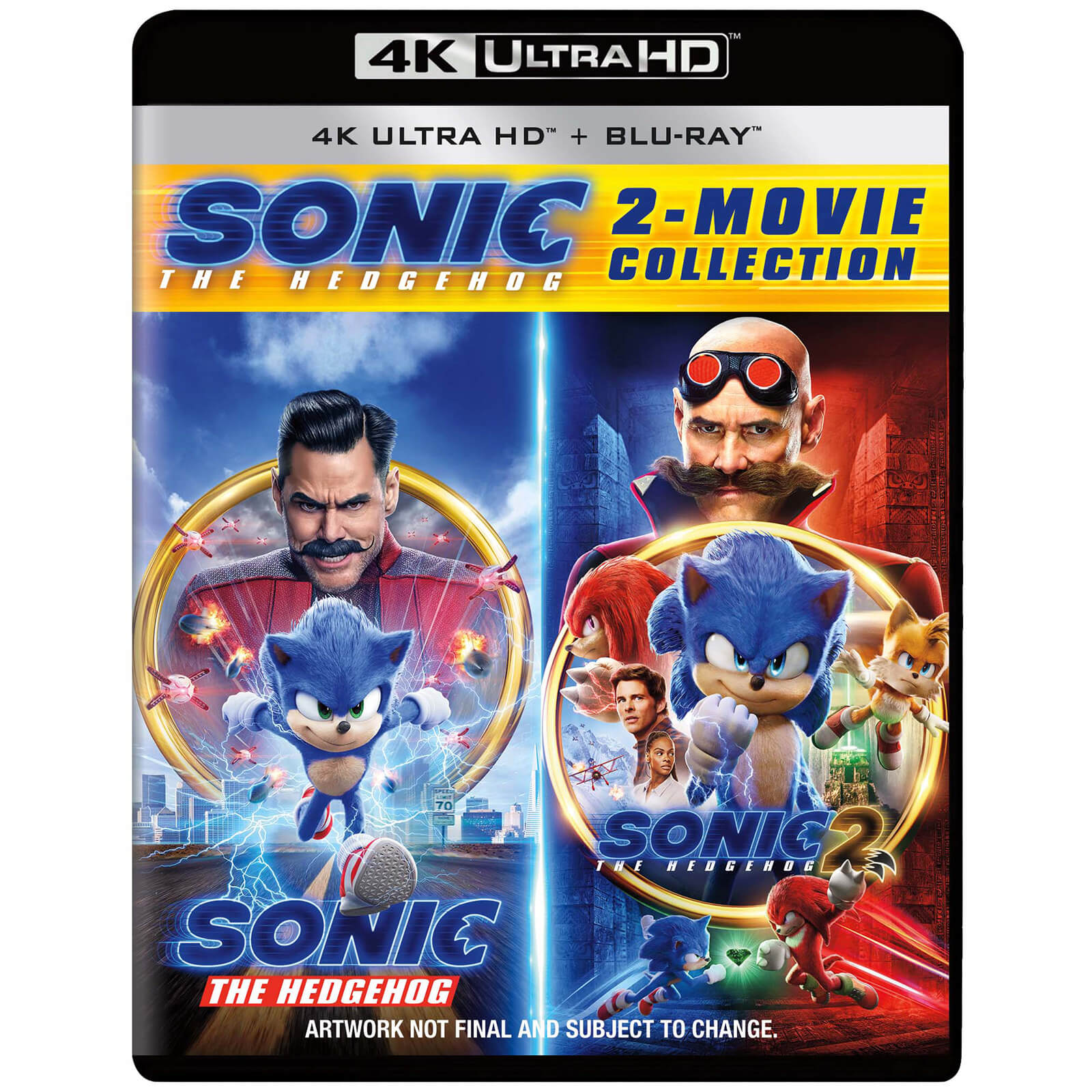 Sonic The Hedgehog 1 & 2 4K Ultra HD