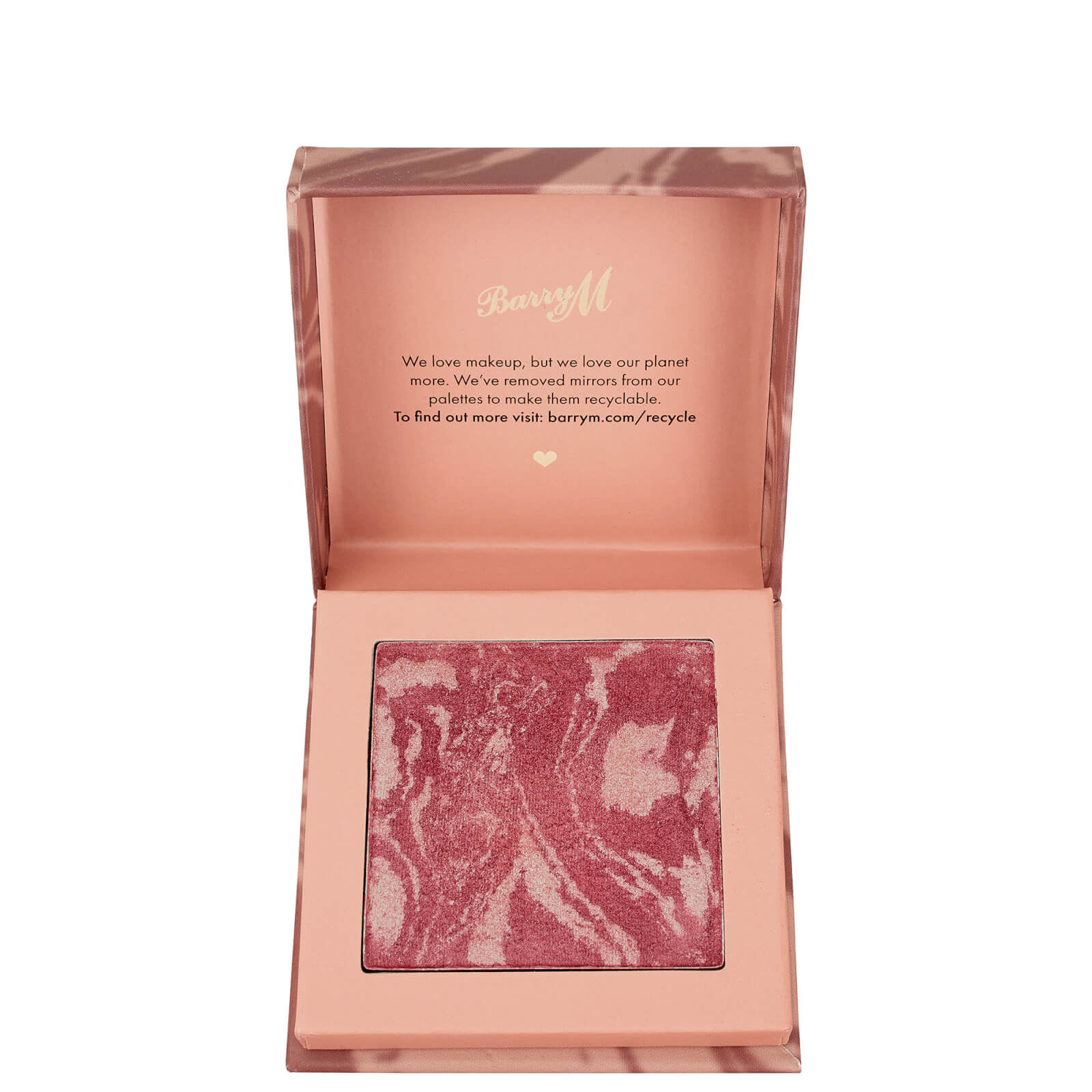 Image of Barry M Cosmetics Heatwave Baked Marbled Blush 6.3g (Various Shades) - Paradise
