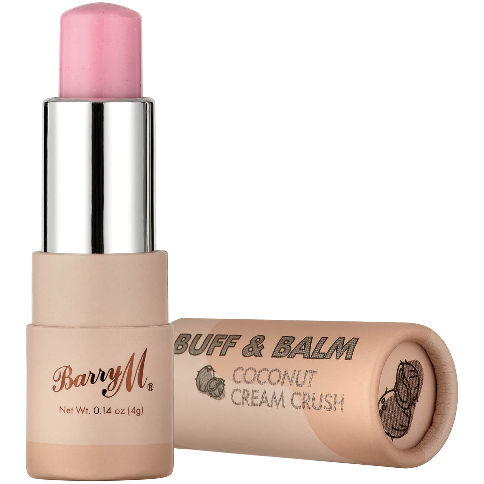 Barry M Cosmetics Buff and Balm 4g (Various Shades) - Coconut Cream Crush