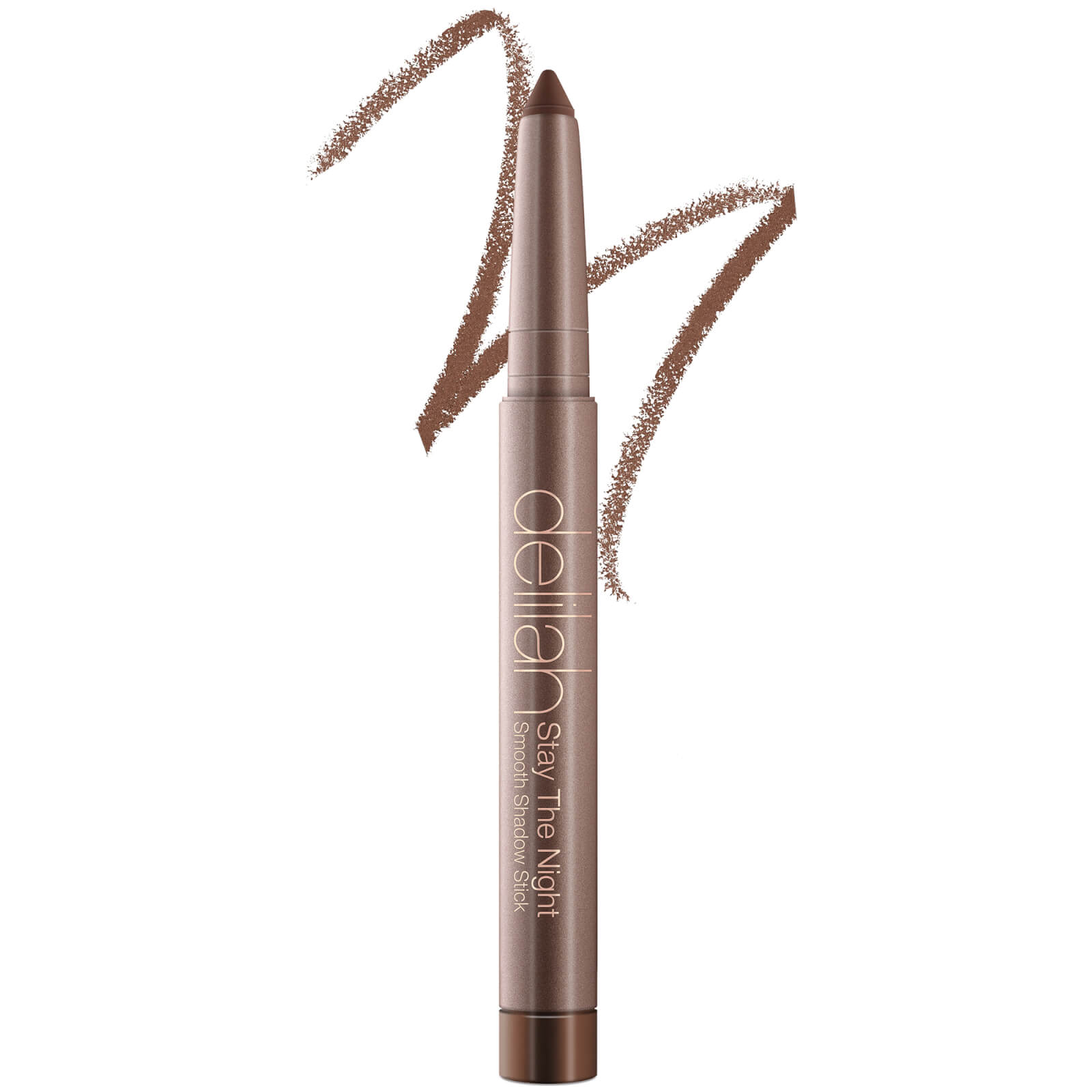 delilah Stay The Night Smooth Shadow Stick 16g (Various Shades) - Hot Chocolate