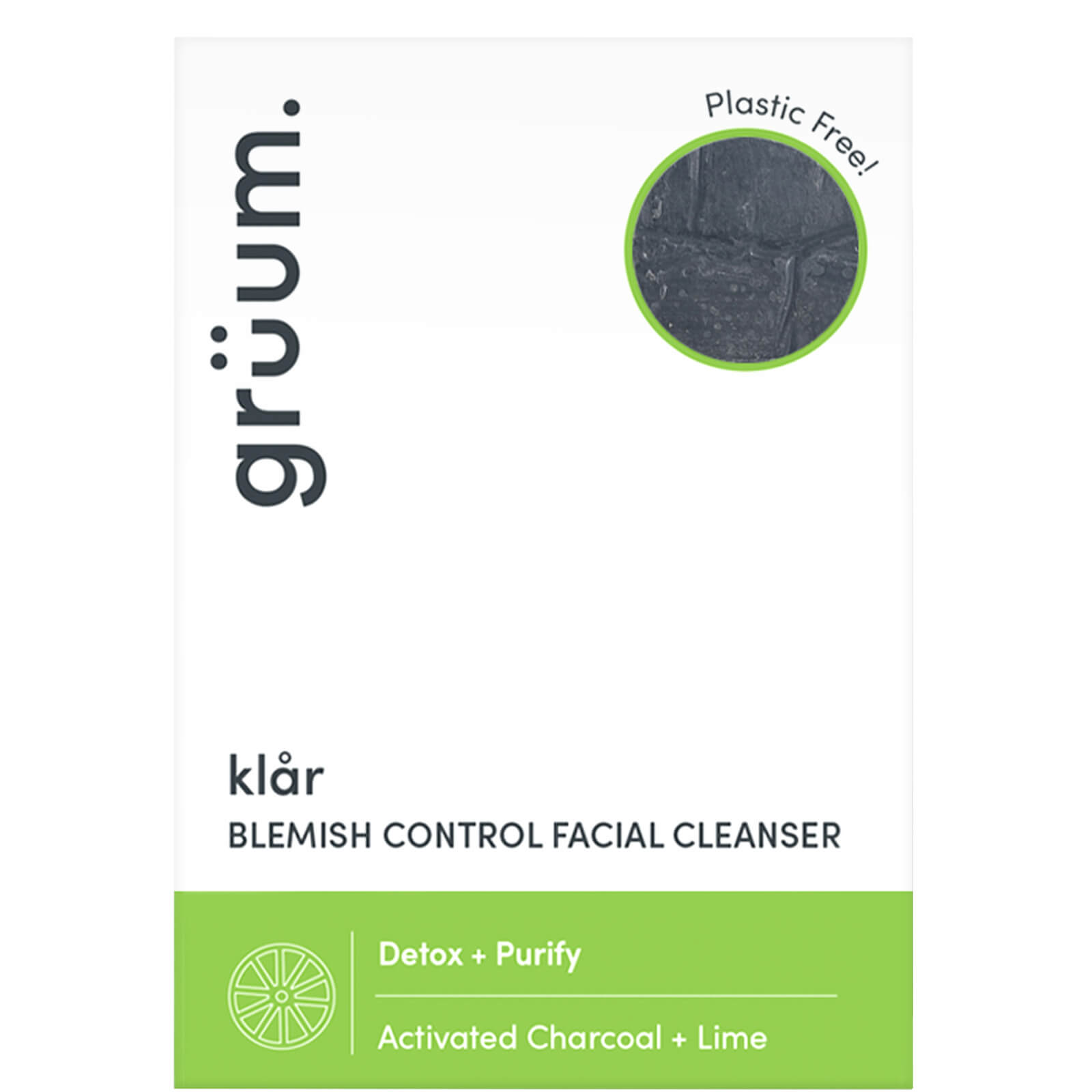 EXCLUSIVE - grüum klår Blemish Control Facial Cleanser 95g