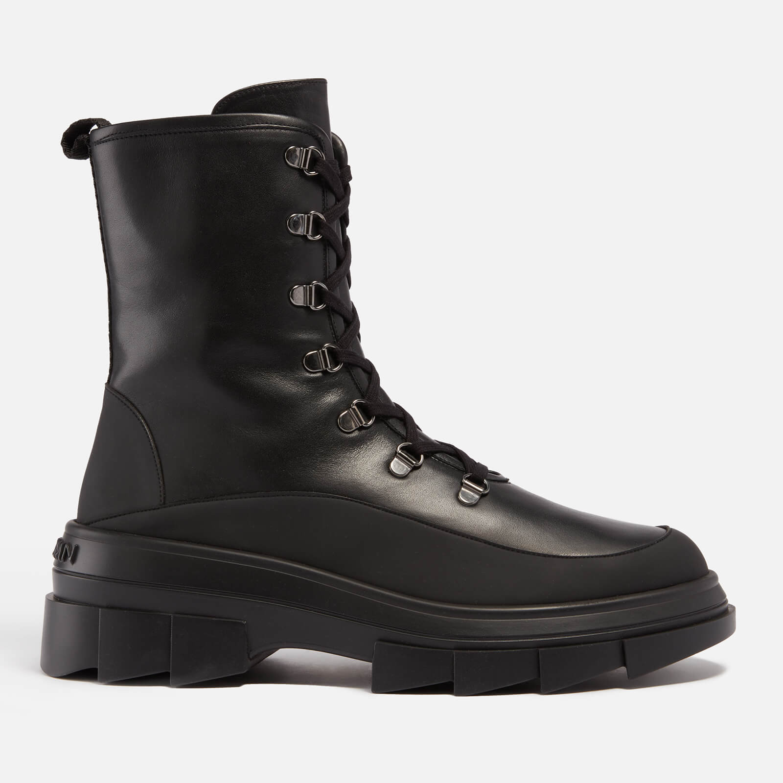 Stuart Weitzman Noho Leather and Rubber Hiking-Style Boots - UK 3