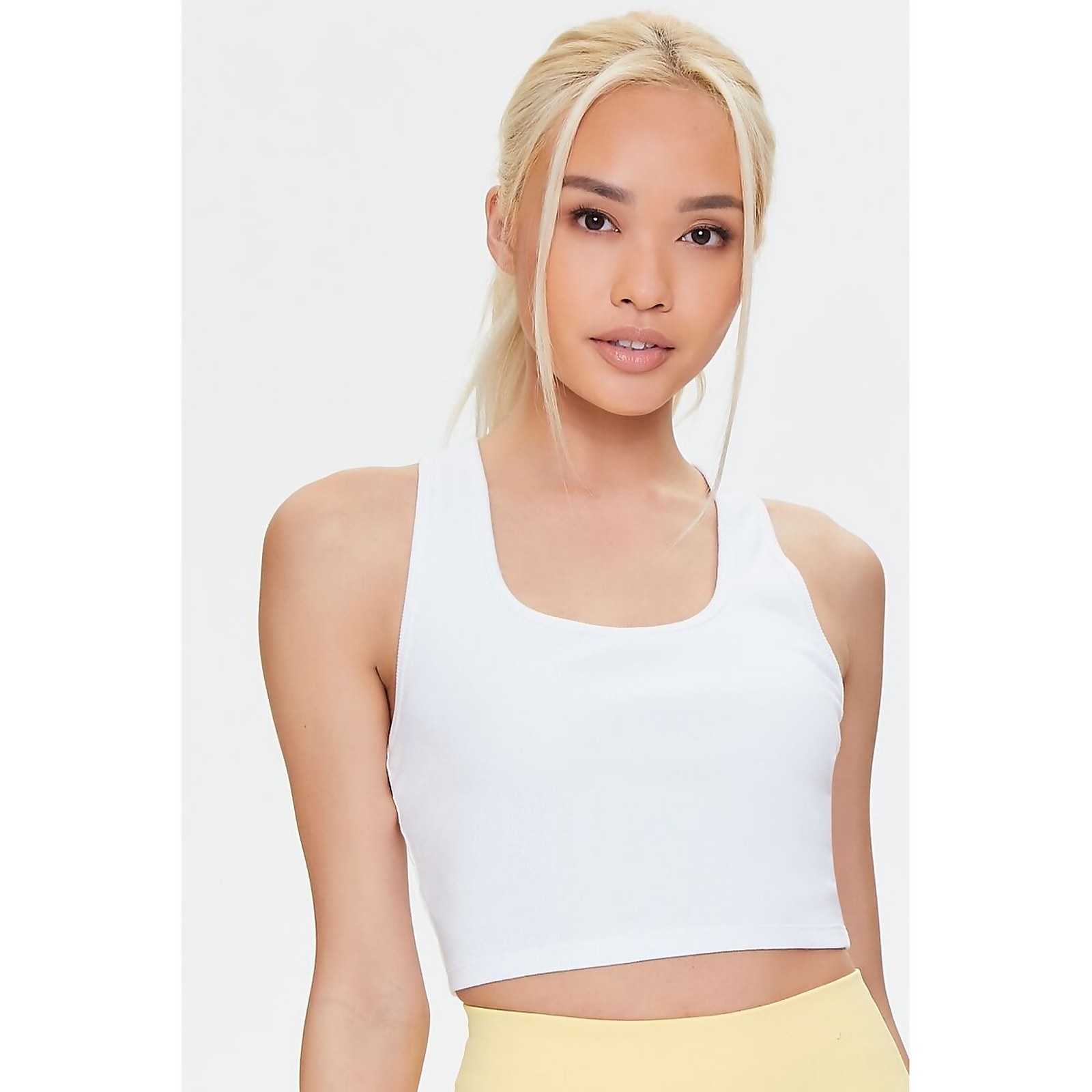 Active Cropped Tank Top - M