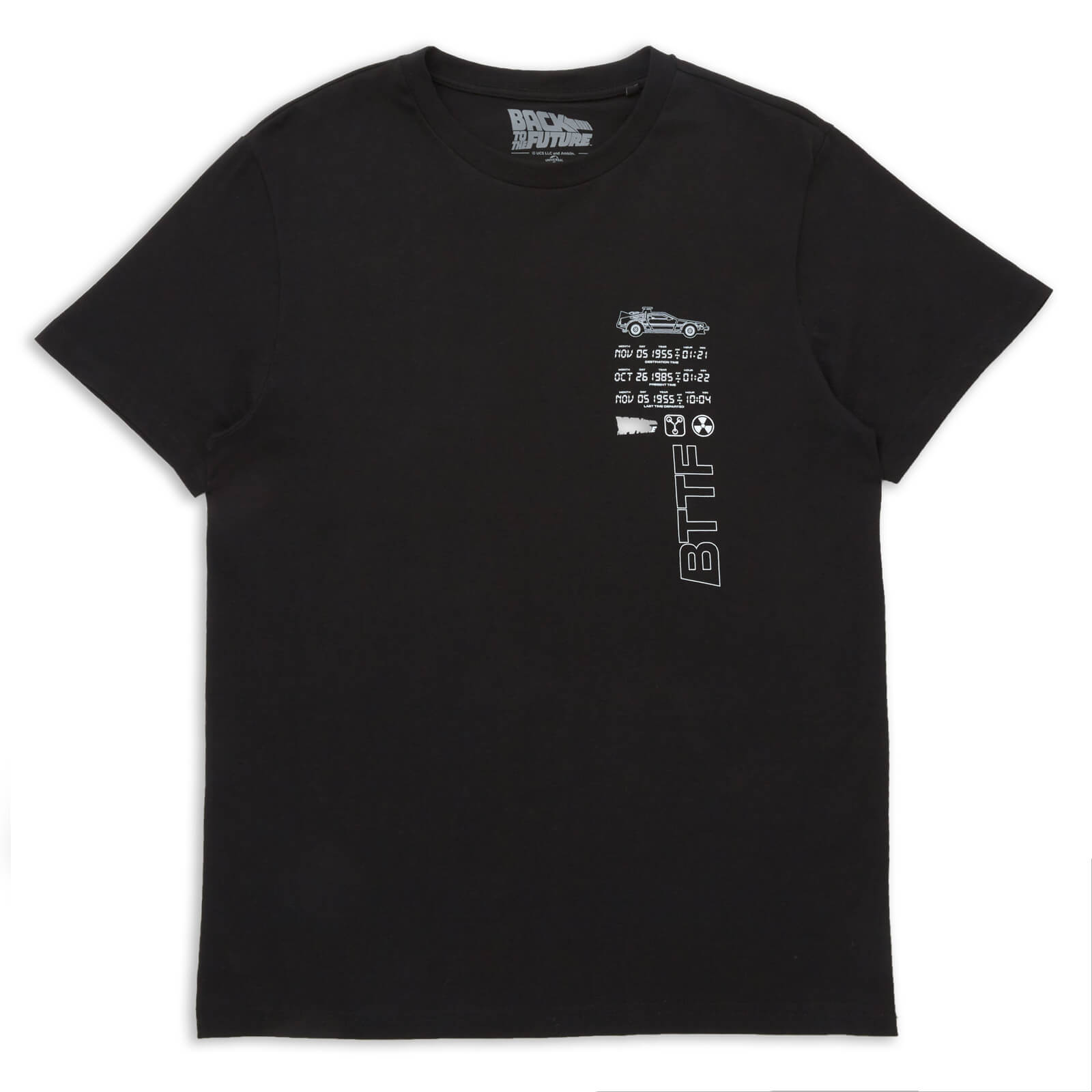 

T-shirt Retour vers le Futur 88MPH - Noir - M - Noir