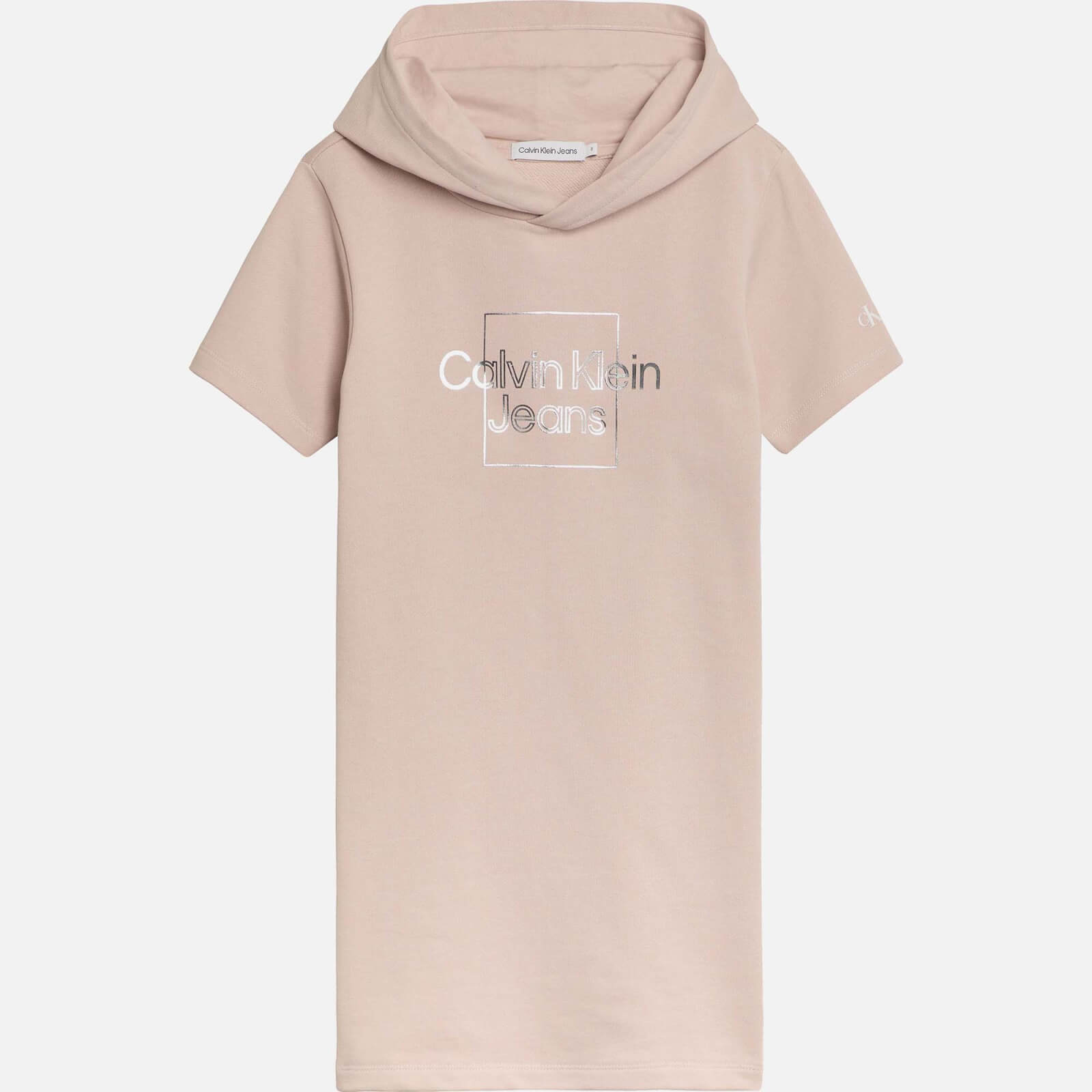 Calvin Klein Girls’ Cotton-Jersey Hoodie Dress - 12 Years