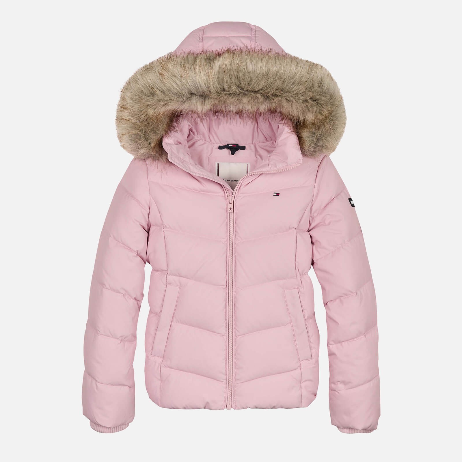 Tommy Hilfiger Girls’ Essential Padded Shell Coat - 7 Years