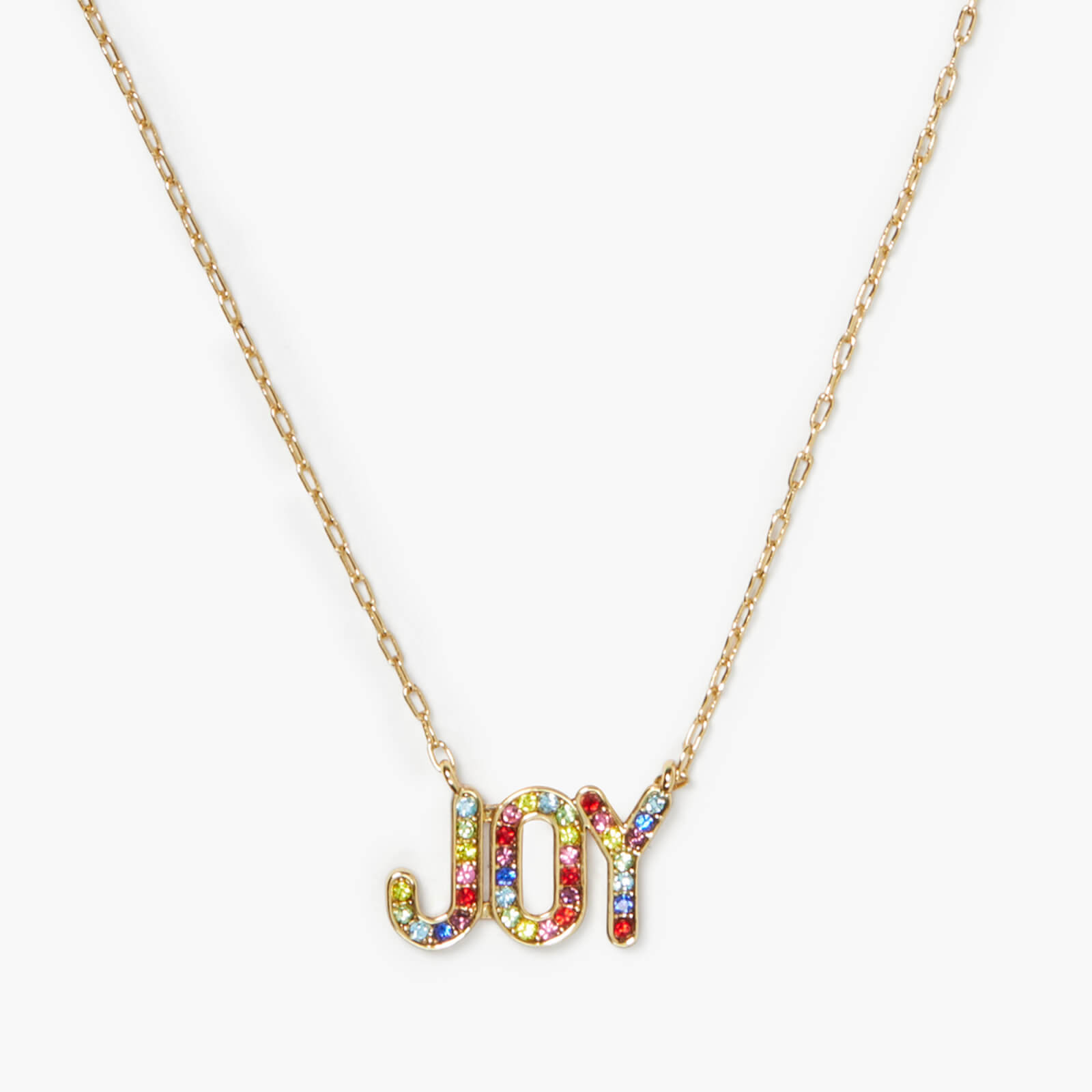 kate spade new york women's rainbow joy pendant - multi