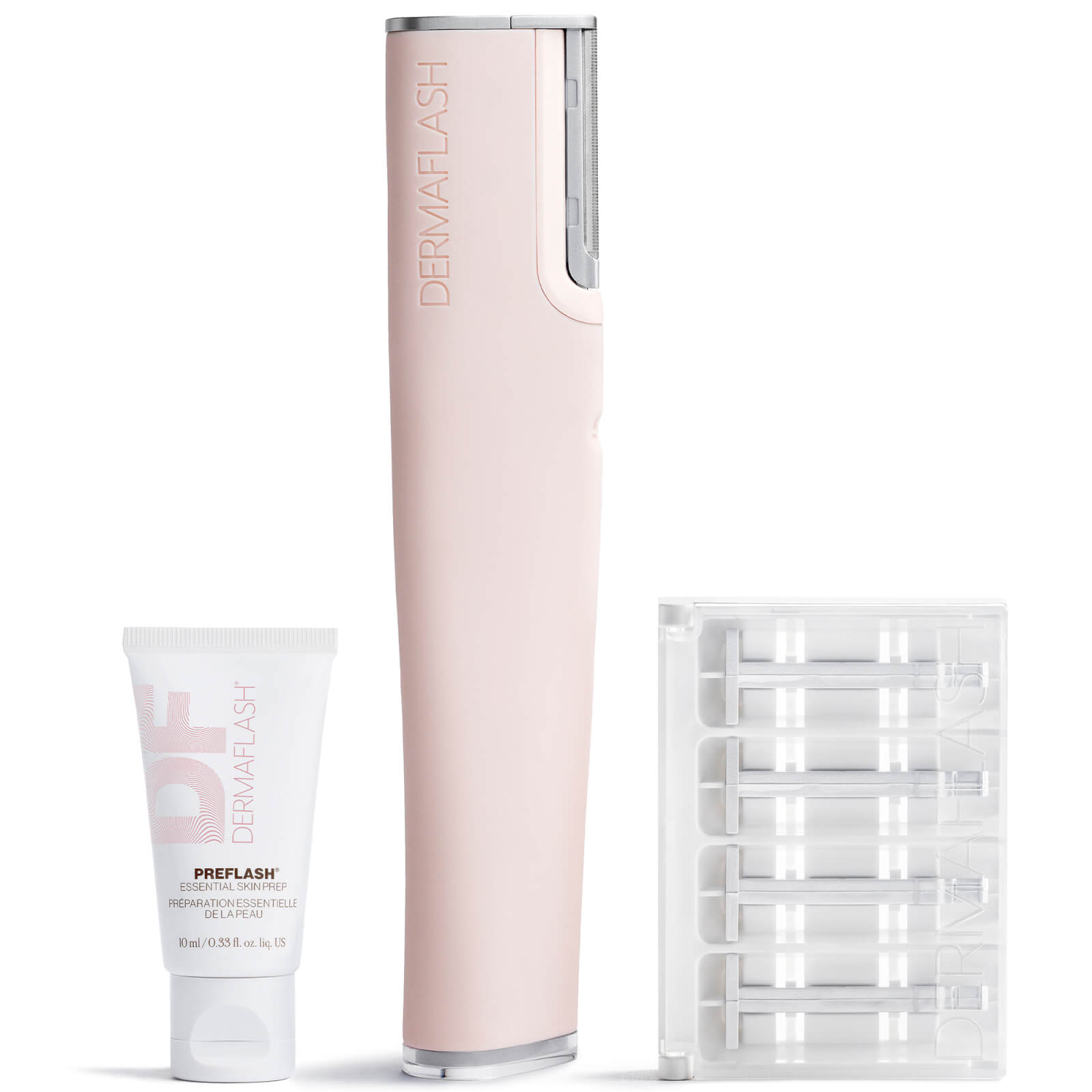 DERMAFLASH Luxe+ Advanced Sonic Dermaplaning and Peach Fuzz Removal (Various Colours) - Blush