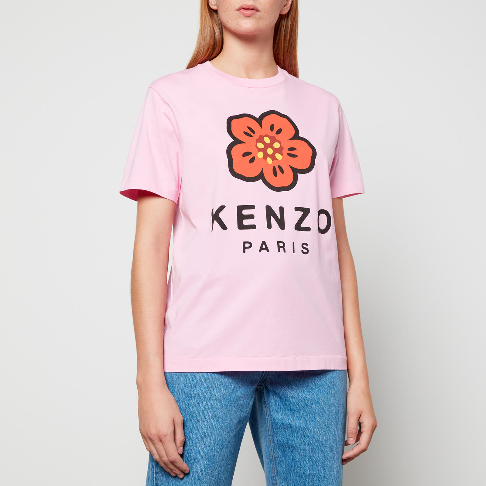 KENZO Logo-Print Cotton-Jersey T-Shirt - L