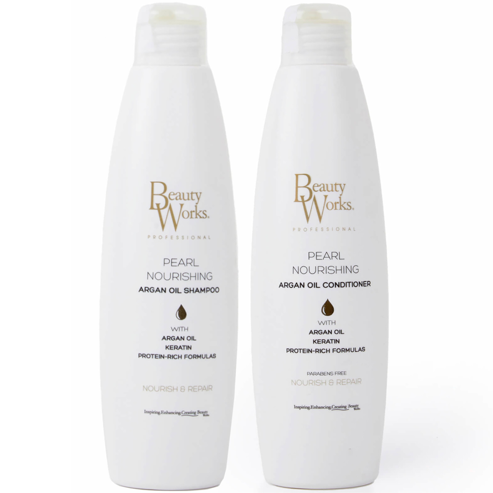 

Beauty Works Pearl Nourishing Shampoo and Conditioner Bundle 250ml