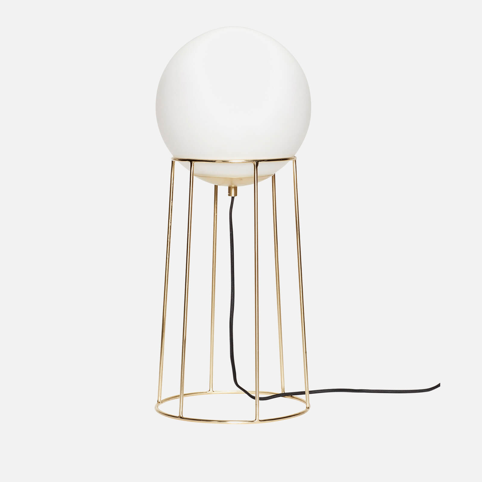 Hübsch Lampe à poser en verre et métal Suspend - 