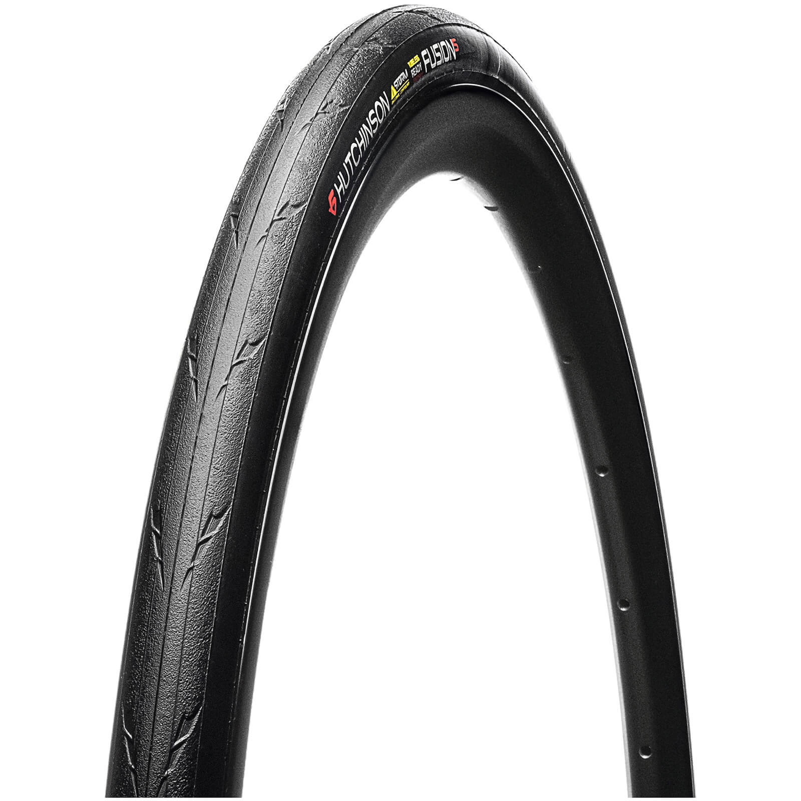 Hutchinson Fusion 5 Performance Tubeless Road Tyre - 700 x 25 - Black