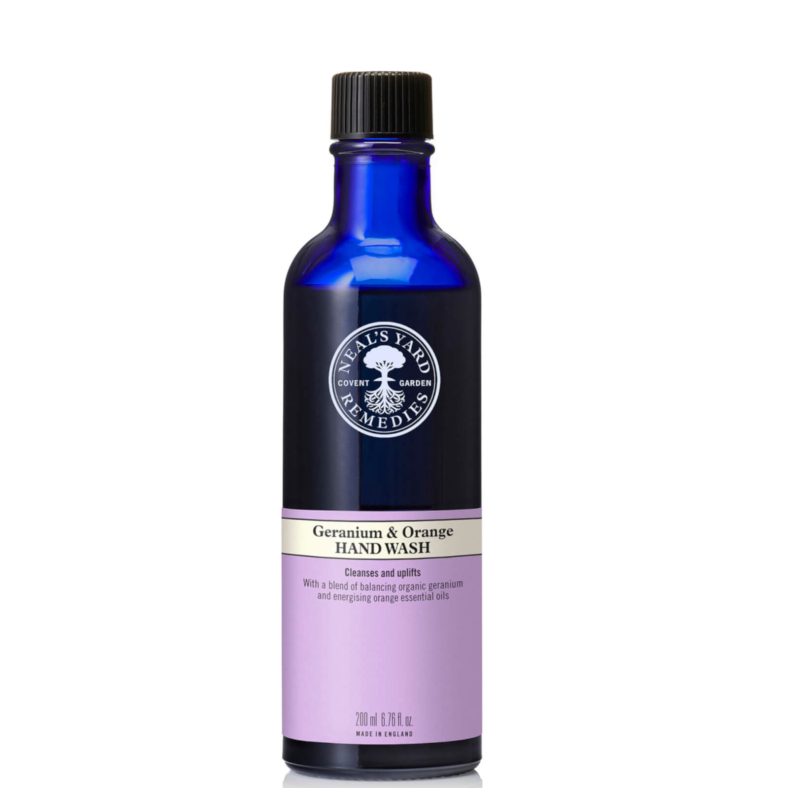 Geranium & Orange Hand Wash 200ml No Pump