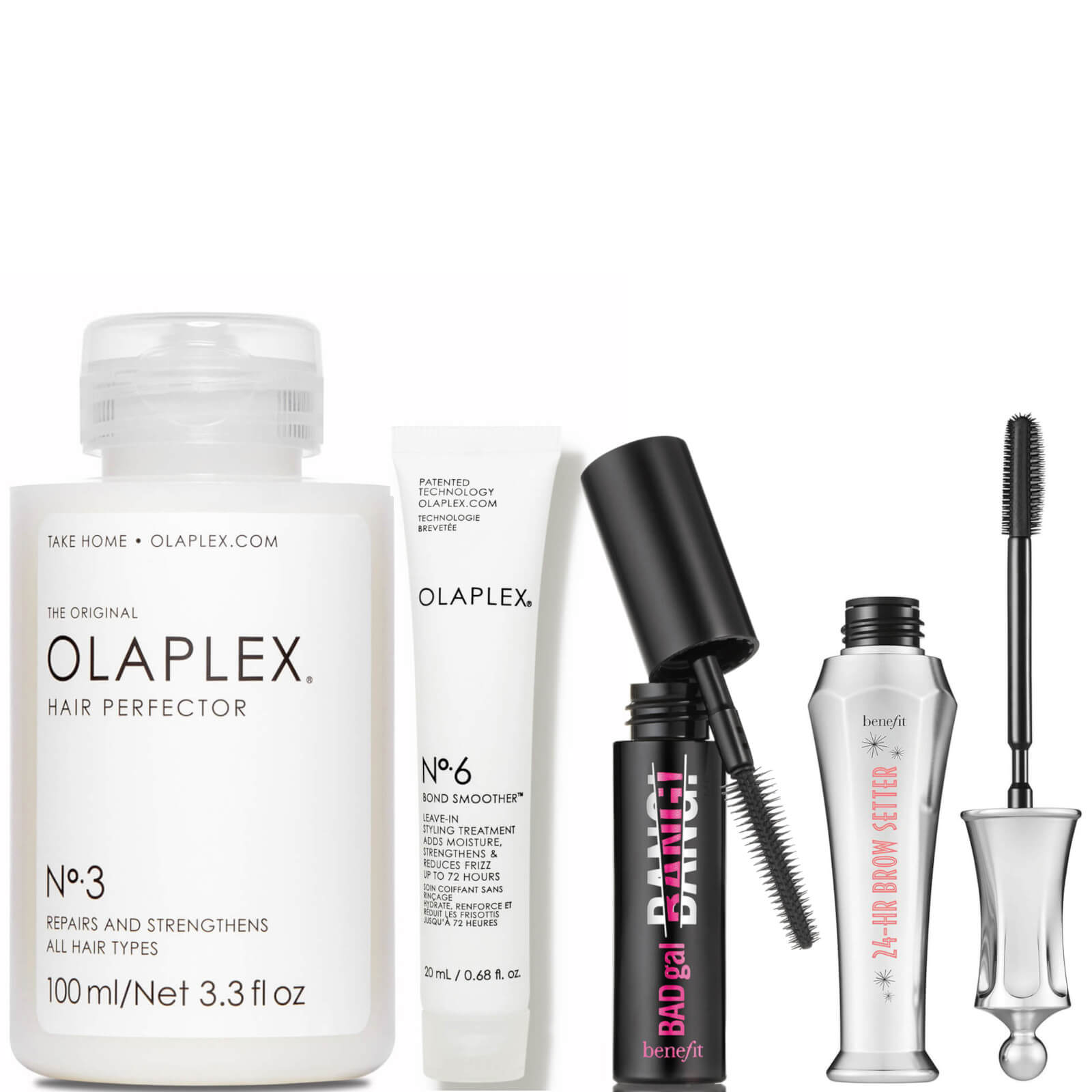 Olaplex X Benefit Prep & Go Collection (Worth £63.35)