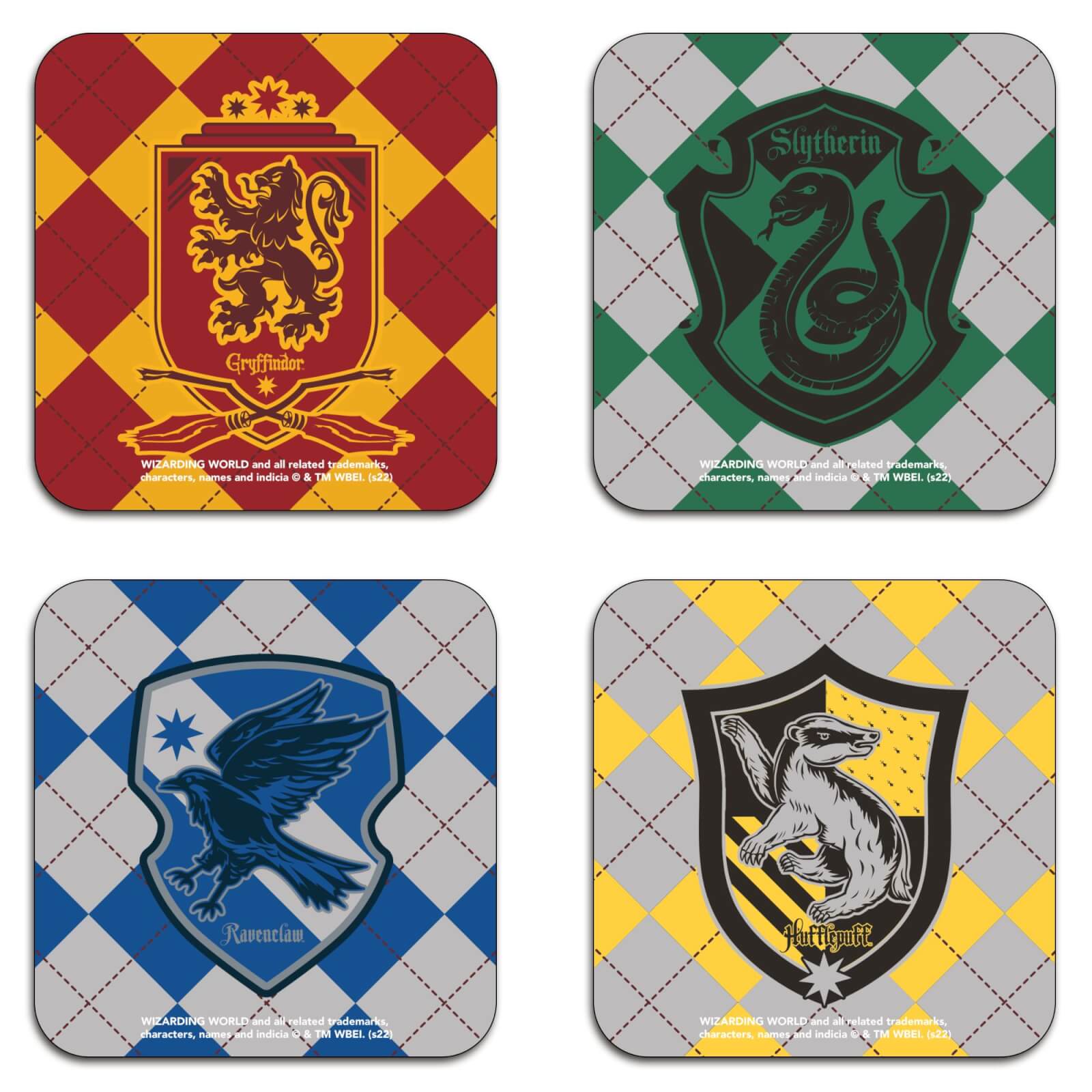 Harry Potter Harry Potter Hogwarts Houses Coaster Set product