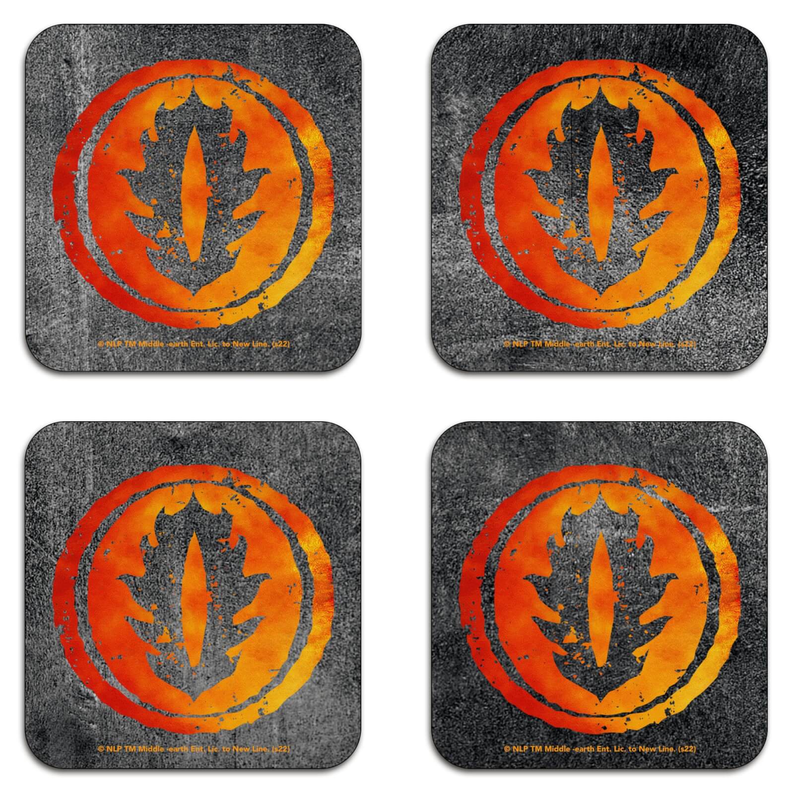 Lord Of The Rings Sauron’s Eye Coaster Set